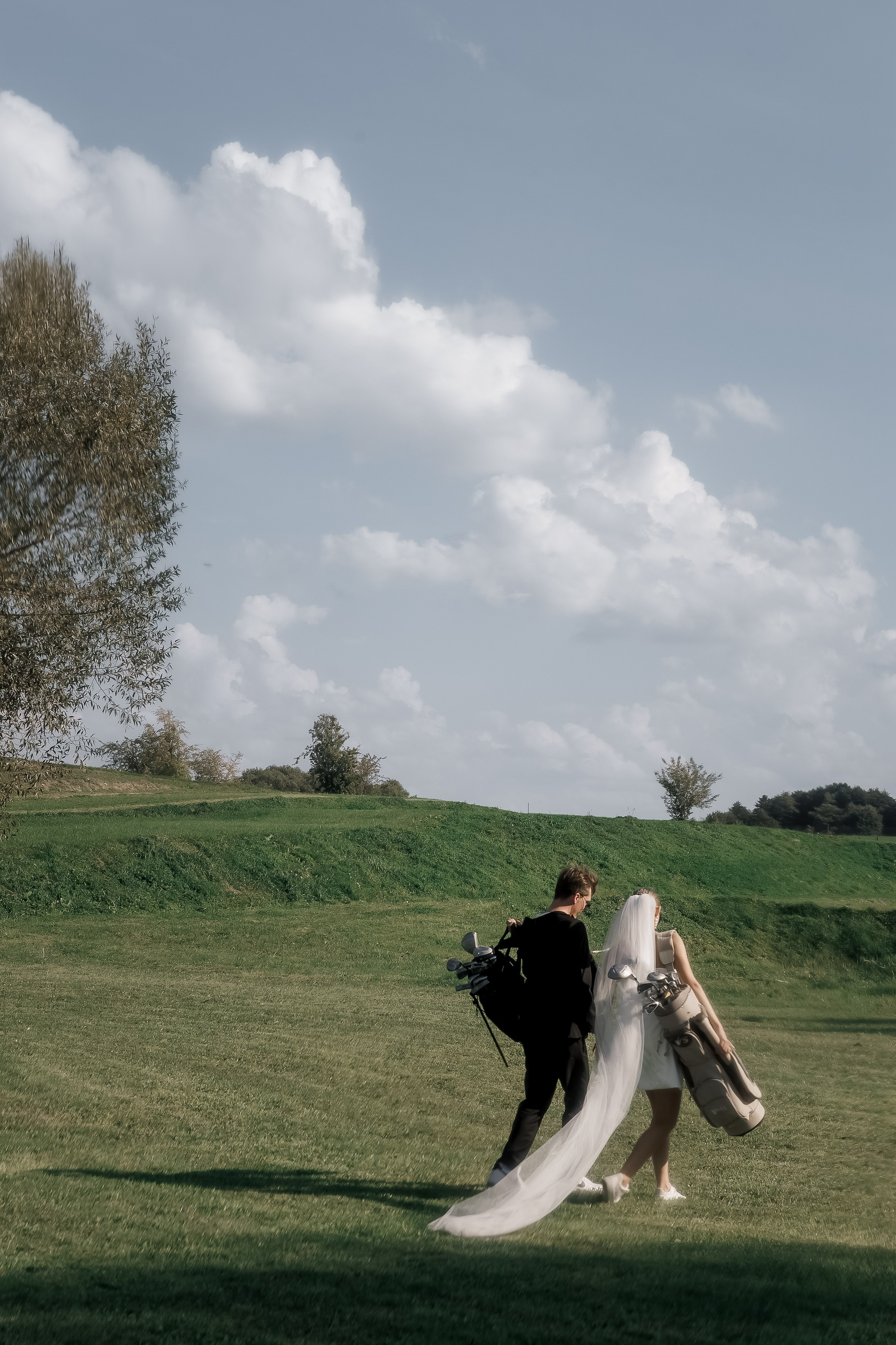Свадьба на гольф-поле. Свадебный фотограф Татьяна Аберле свадебный видеограф Роман Аберле Калининград