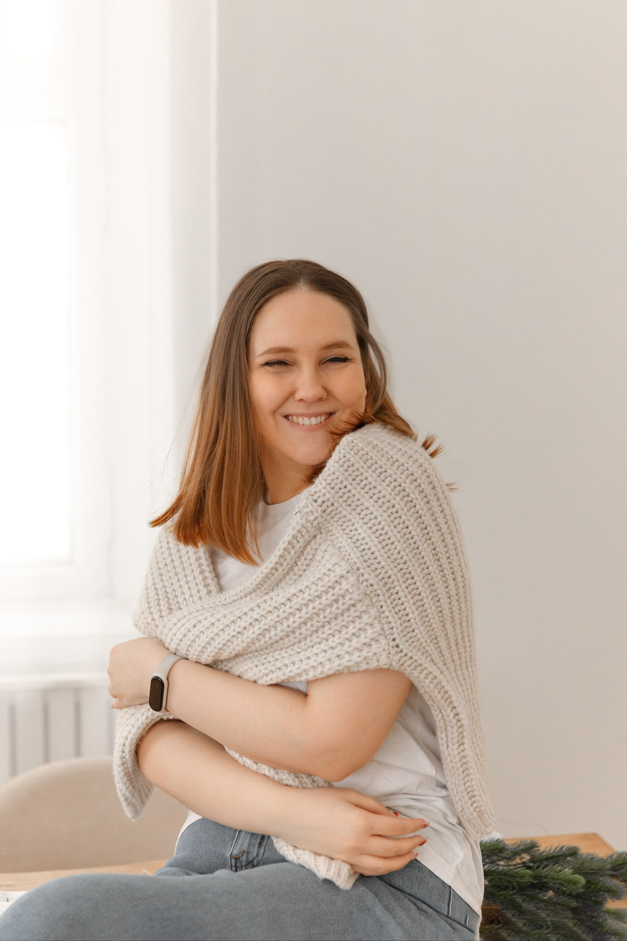 Нежная фотосессия в стиле «дочки-матери»