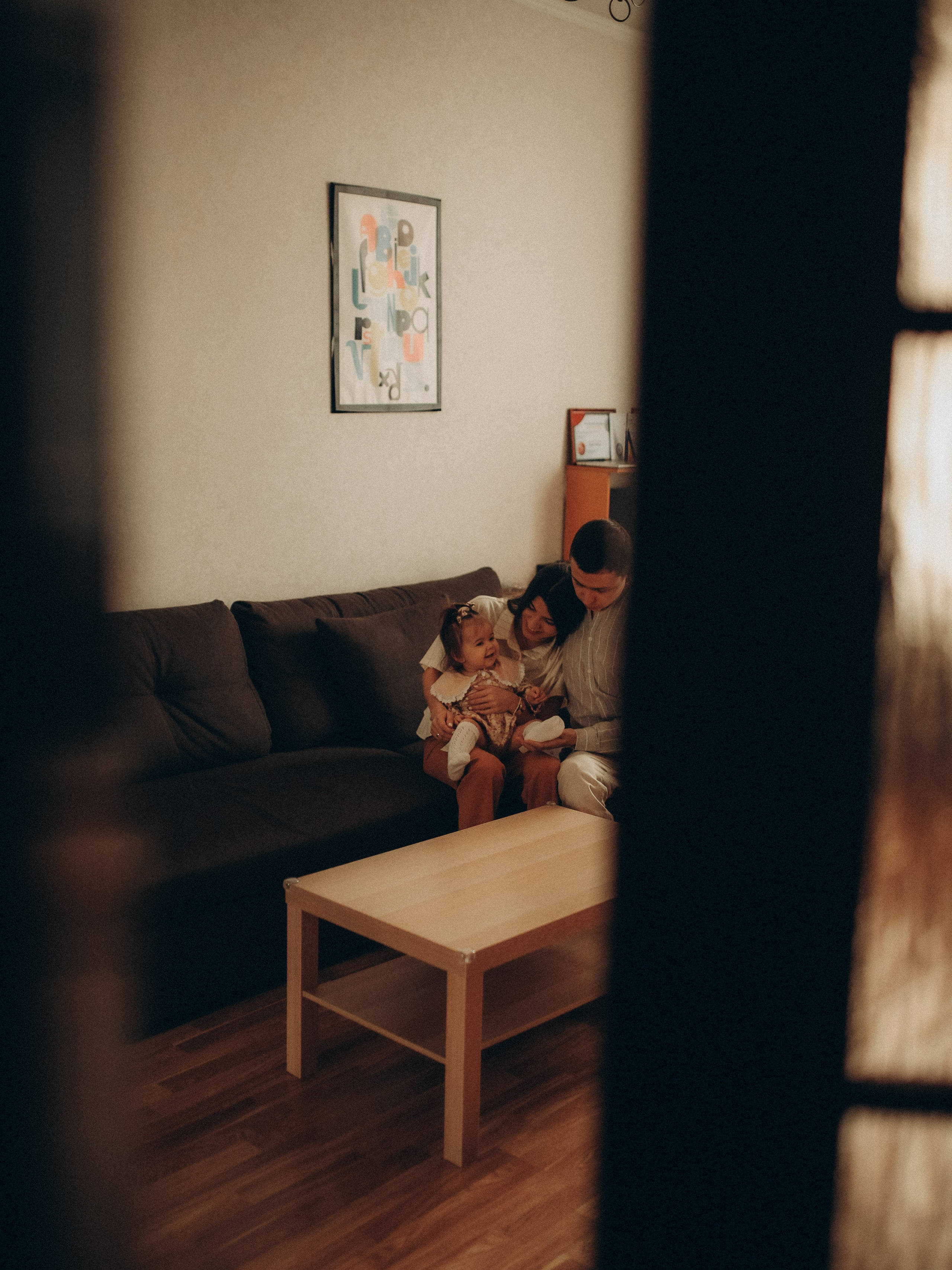 Барно, Сергей и крошка Таисия. Семейный фотограф в Москве и Люберцах Юлия Гуськова