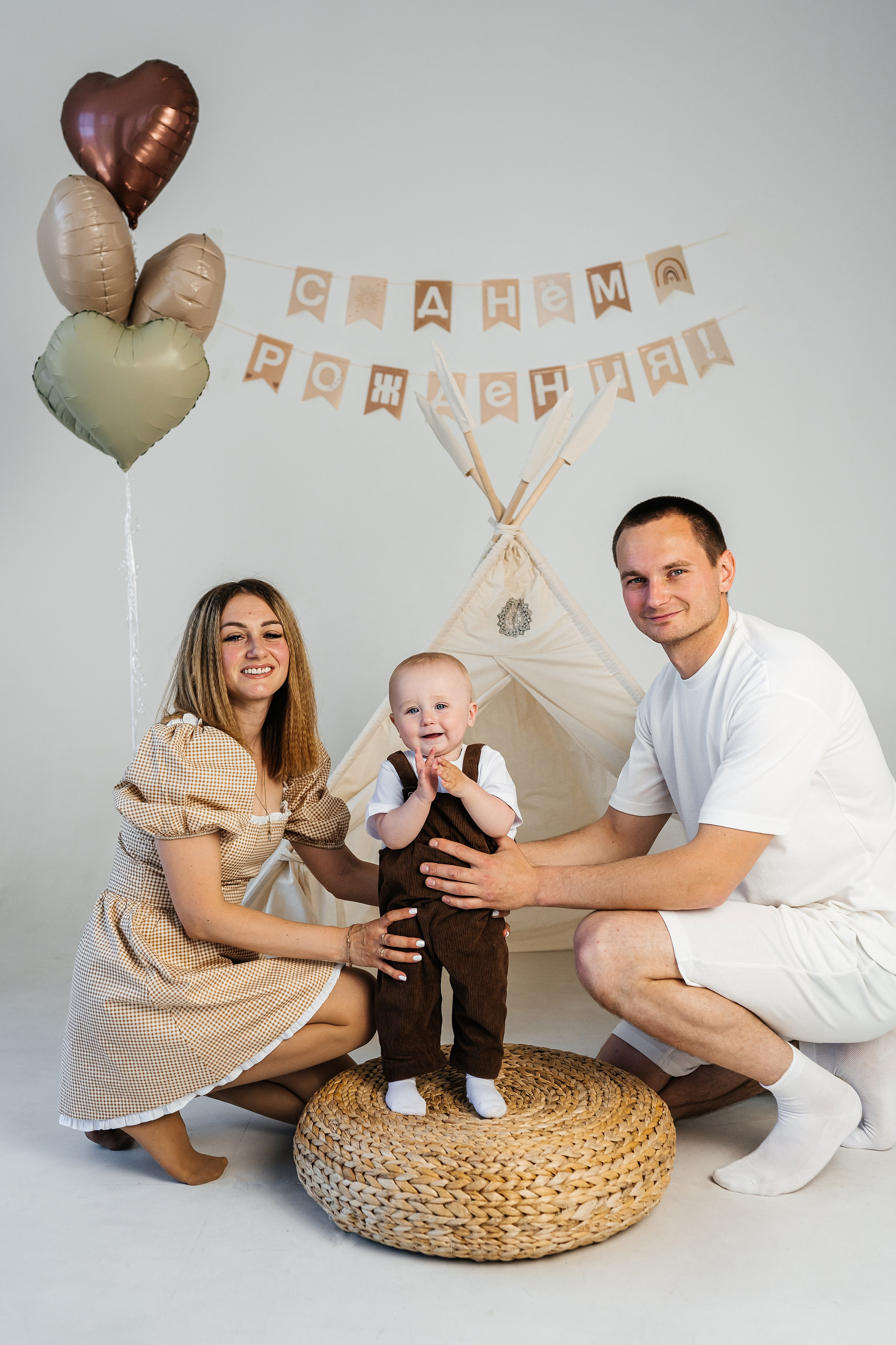 Фотосессия малышей годовасиков в Каменске-Шахтинском и Ростове. Фотограф в Каменске-Шахтинском Ольга Сагал