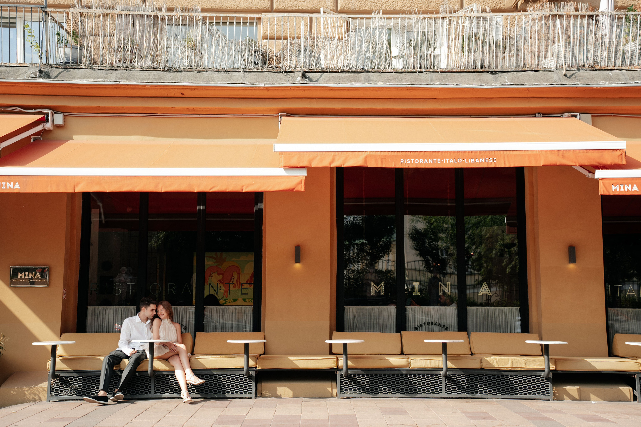 Свадебный ужин в кругу друзей/ ресторан Мина. Свадебный фотограф Москва Александра Аверкова