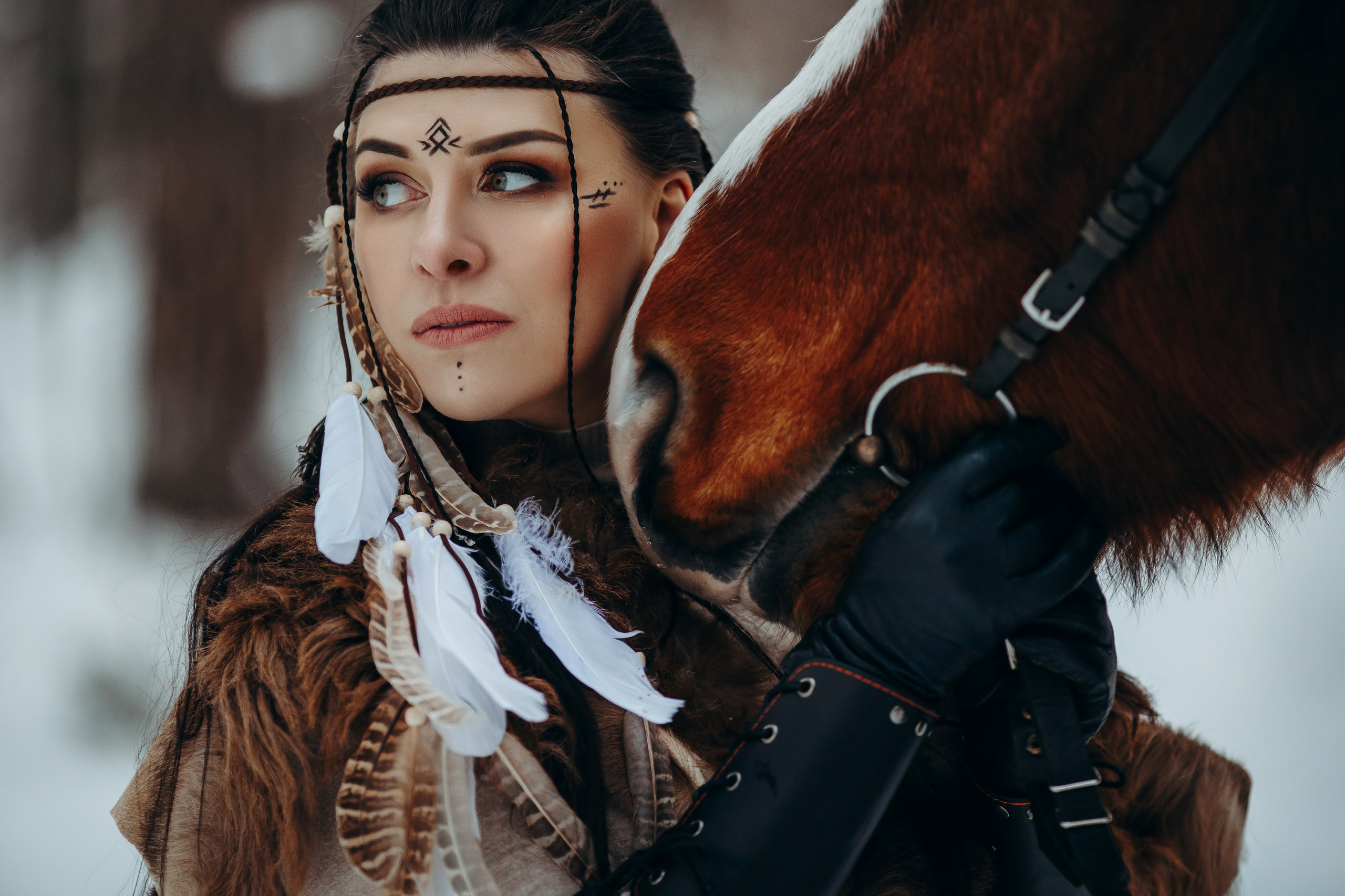 Викинги. Анна Молчанова конный фотограф в Тюмени | фотосессии с лошадьми Тюмень