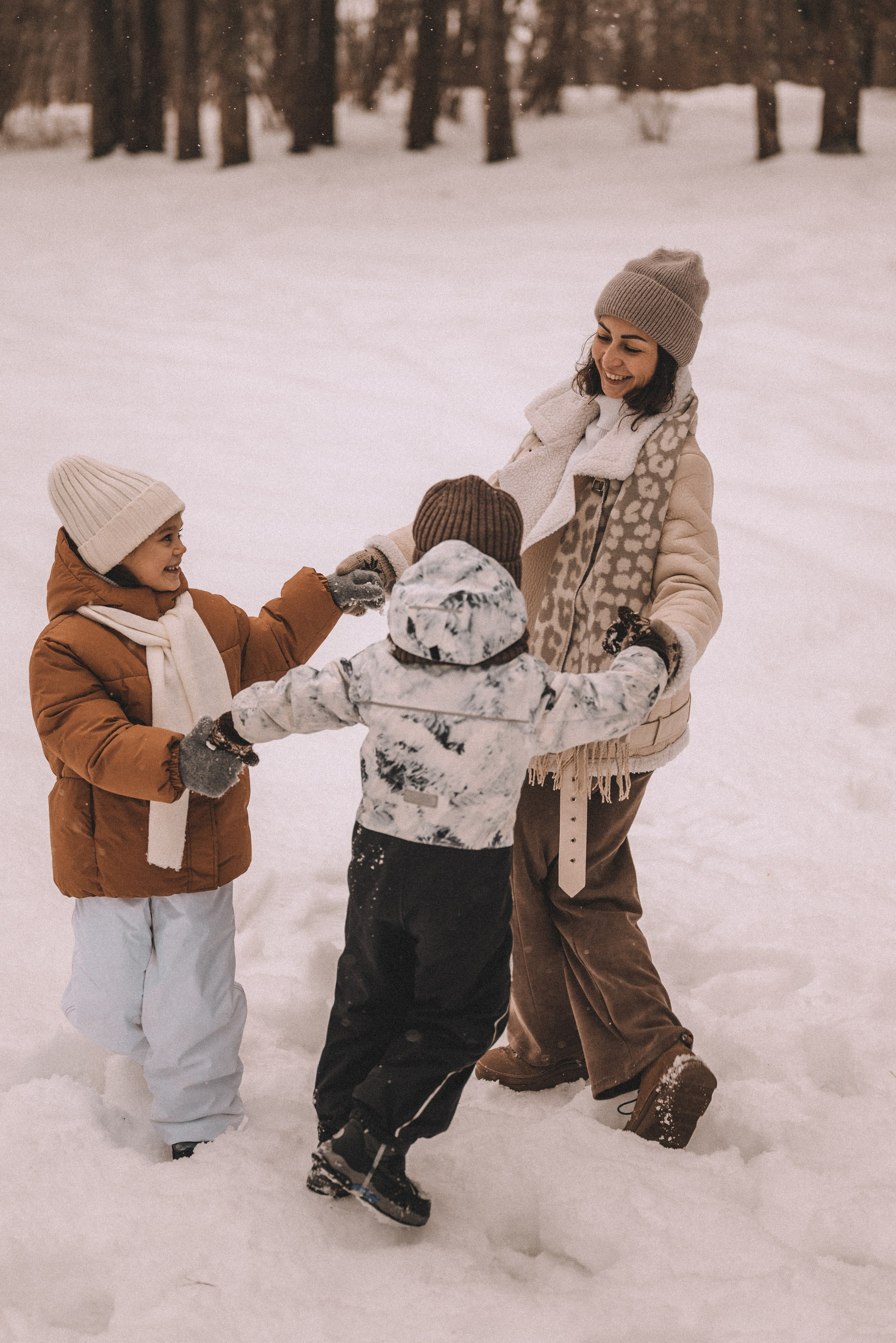 Сергей и Наталья с Ксюшей и Максимом. Фотограф Кристина Пархоменко