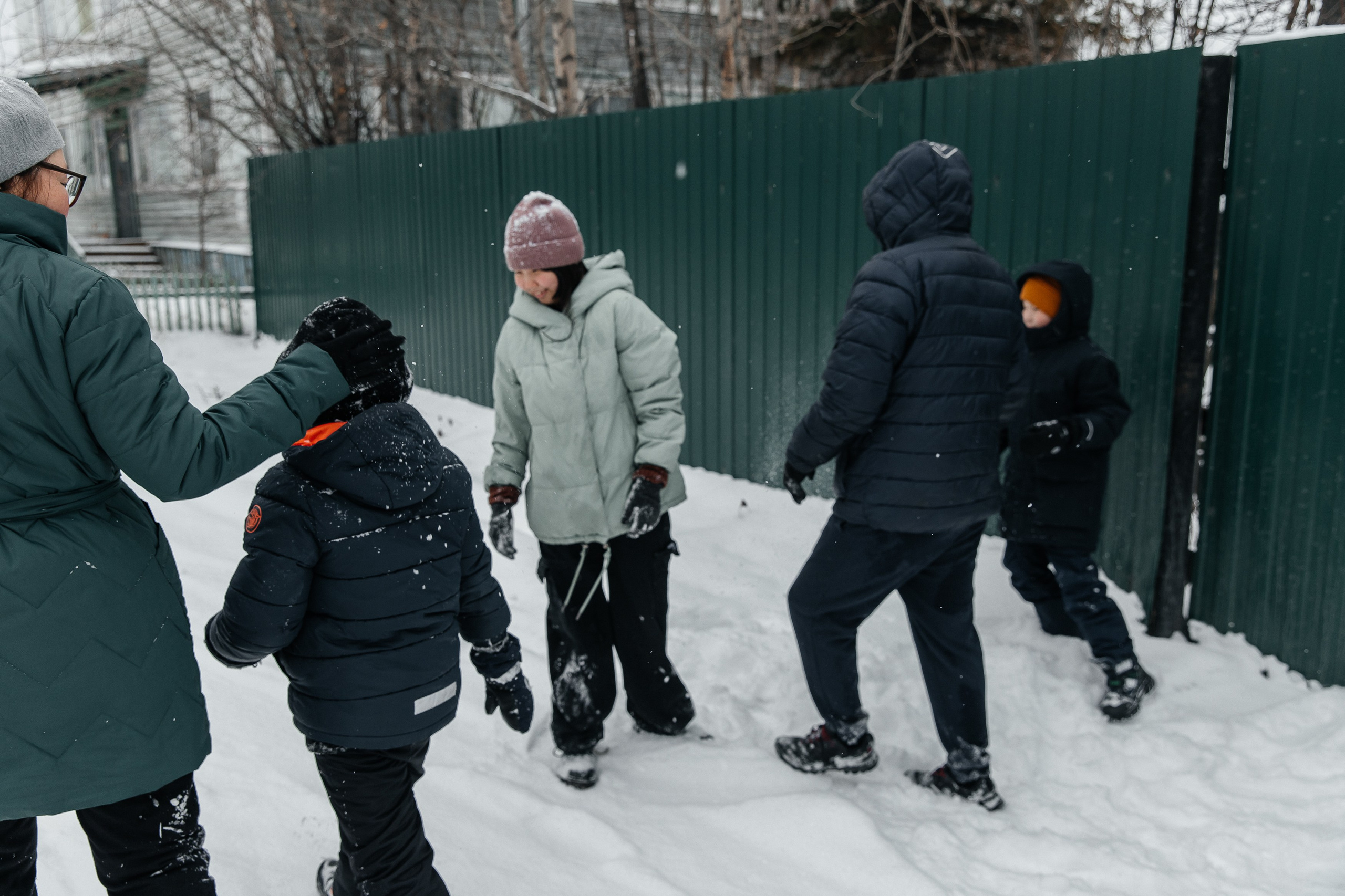 Степановы. Воронистая Анастасия. Фотограф Якутия, Томпонский район
