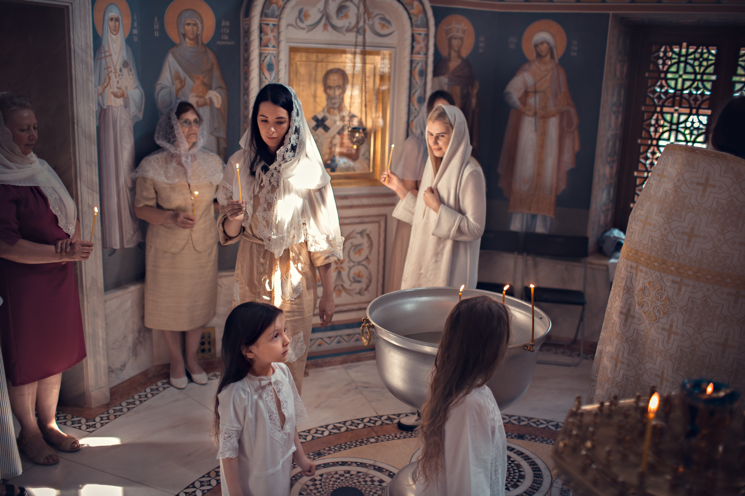 Крещение Ново-Тихвинский монастырь. Главная