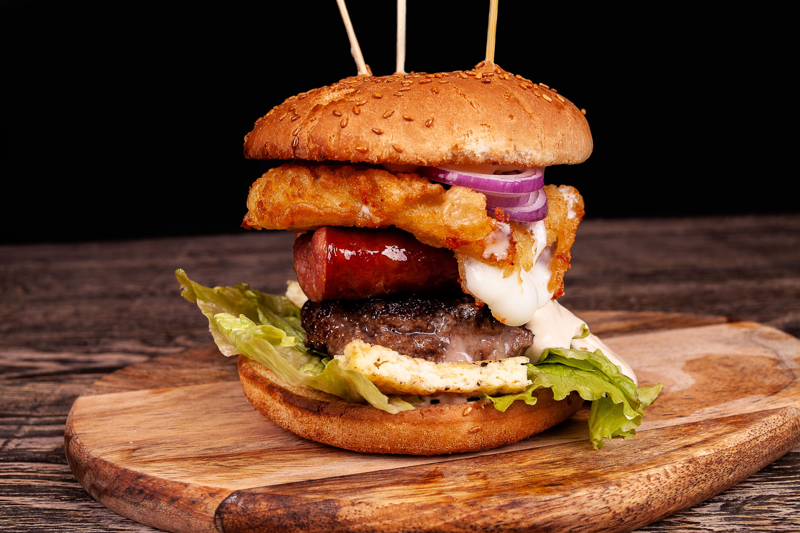 Бургеры. Студийный Фотограф. Крым. Симферополь