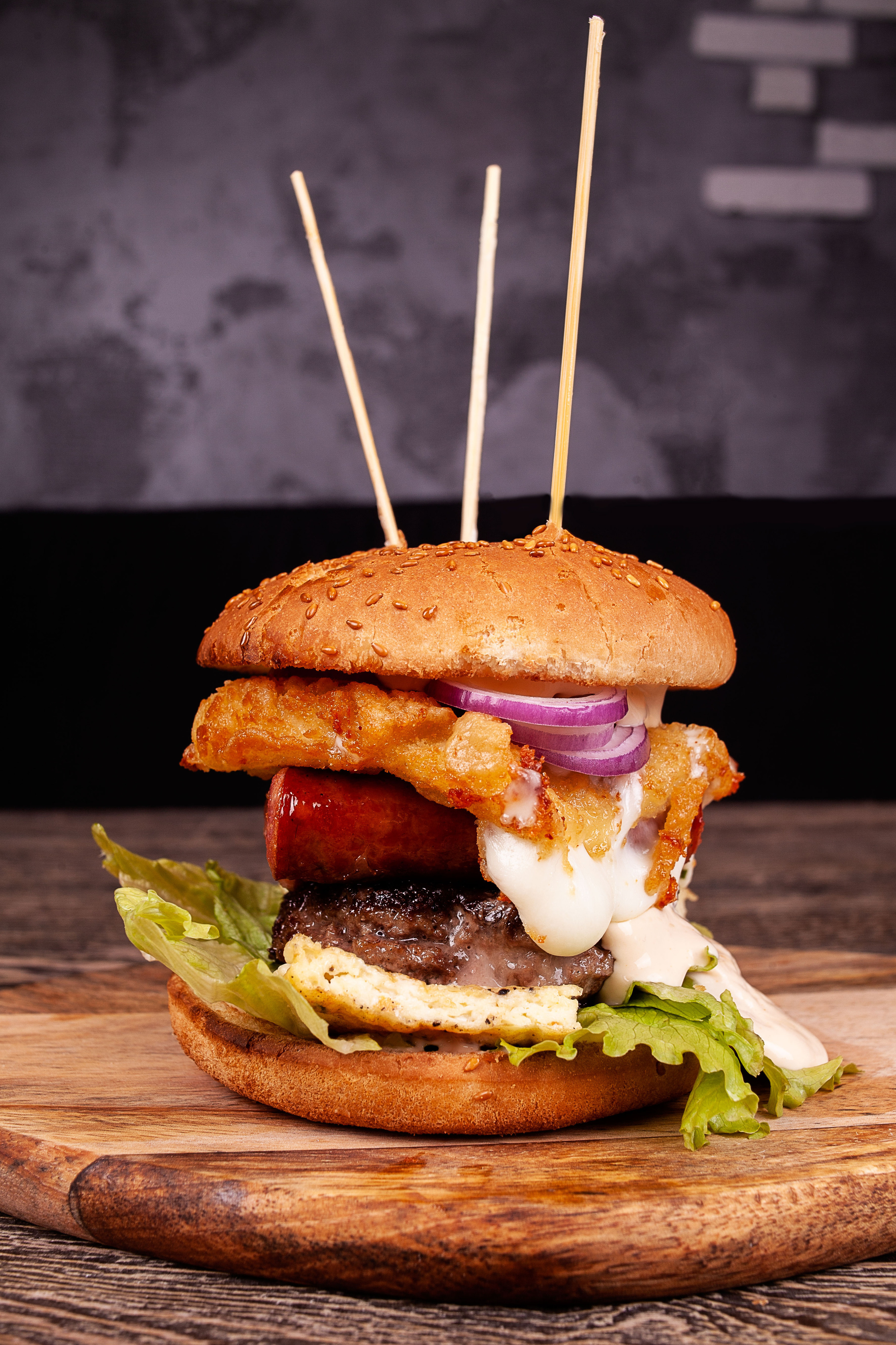 Бургеры. Студийный Фотограф. Крым. Симферополь