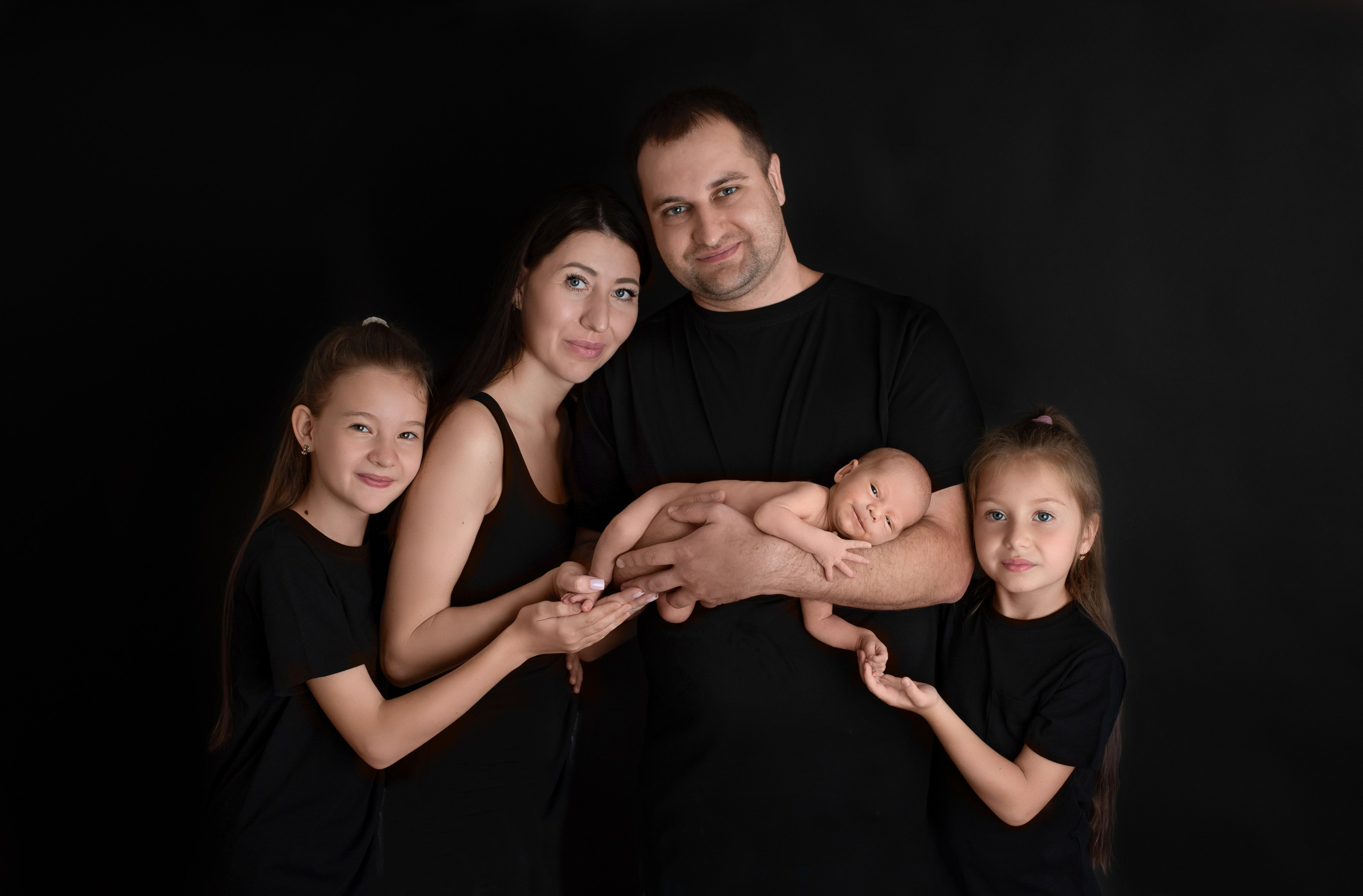 Семейные. Детский фотограф новорожденных и детей постарше в Хабаровске Елена Обуховская