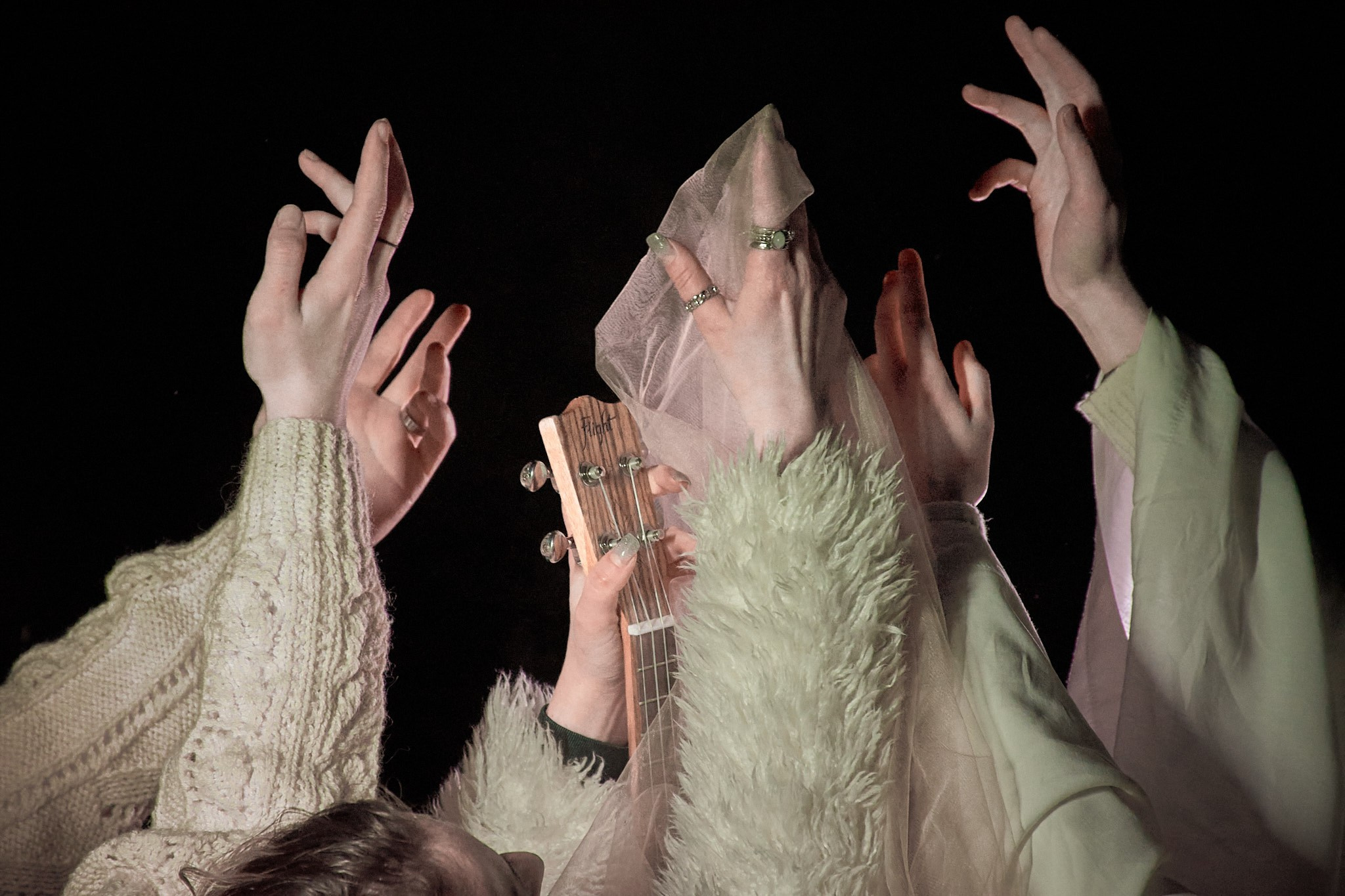 Unique photo shoot for musicians