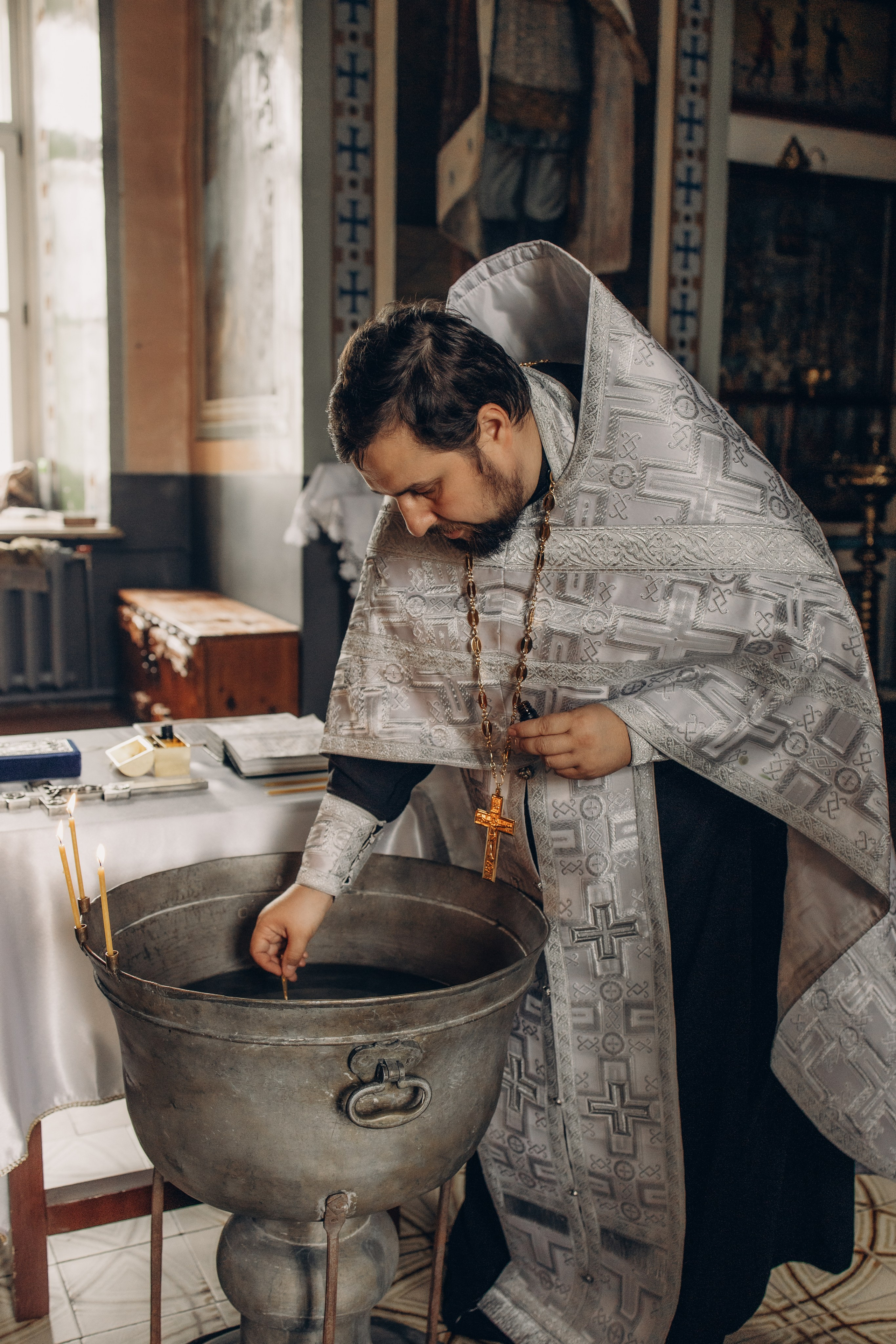 Крещение Есении. Главная