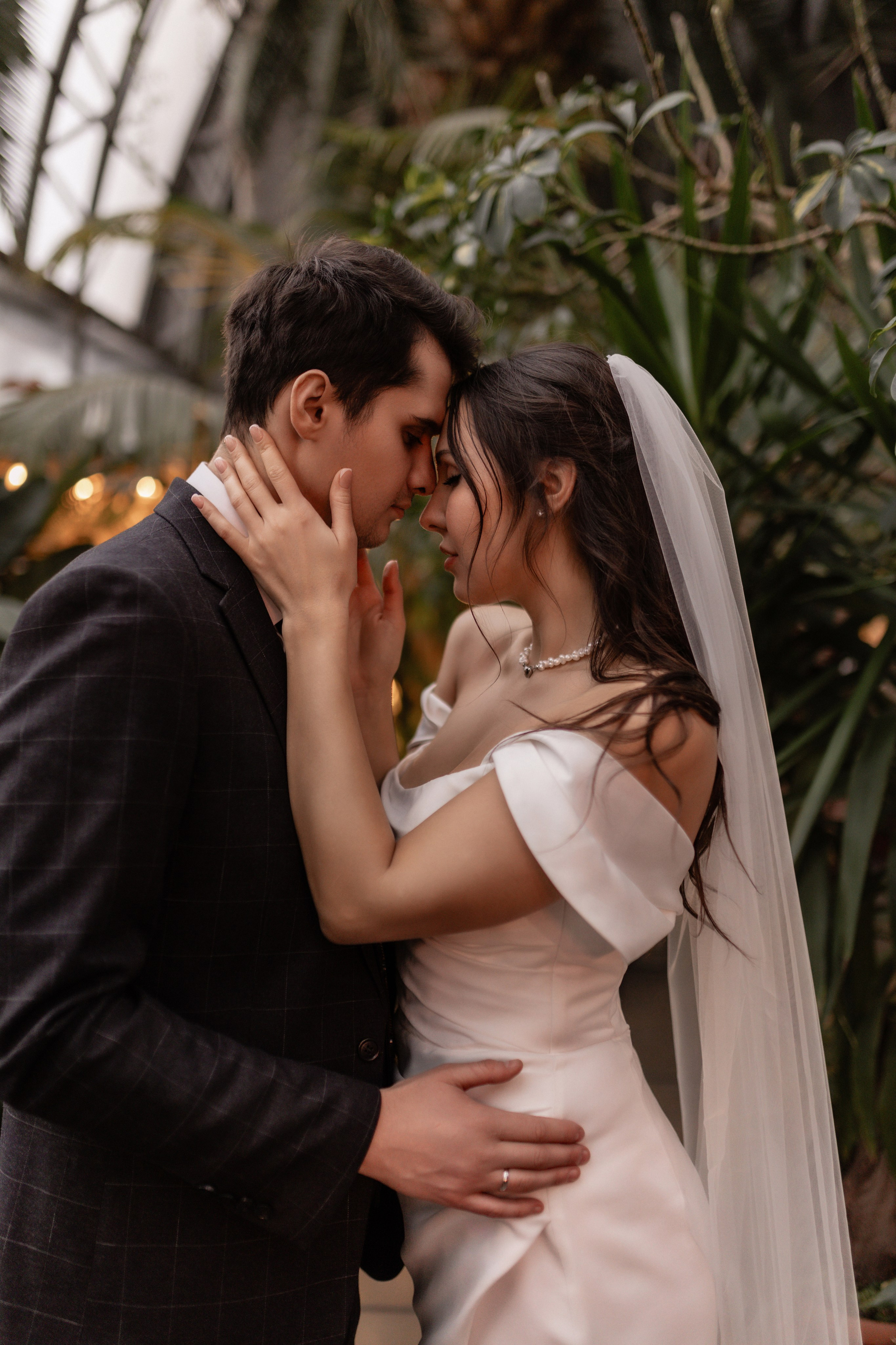 Бажена+Дмитрий Оранжерея. Фотограф в Санкт-Петербурге