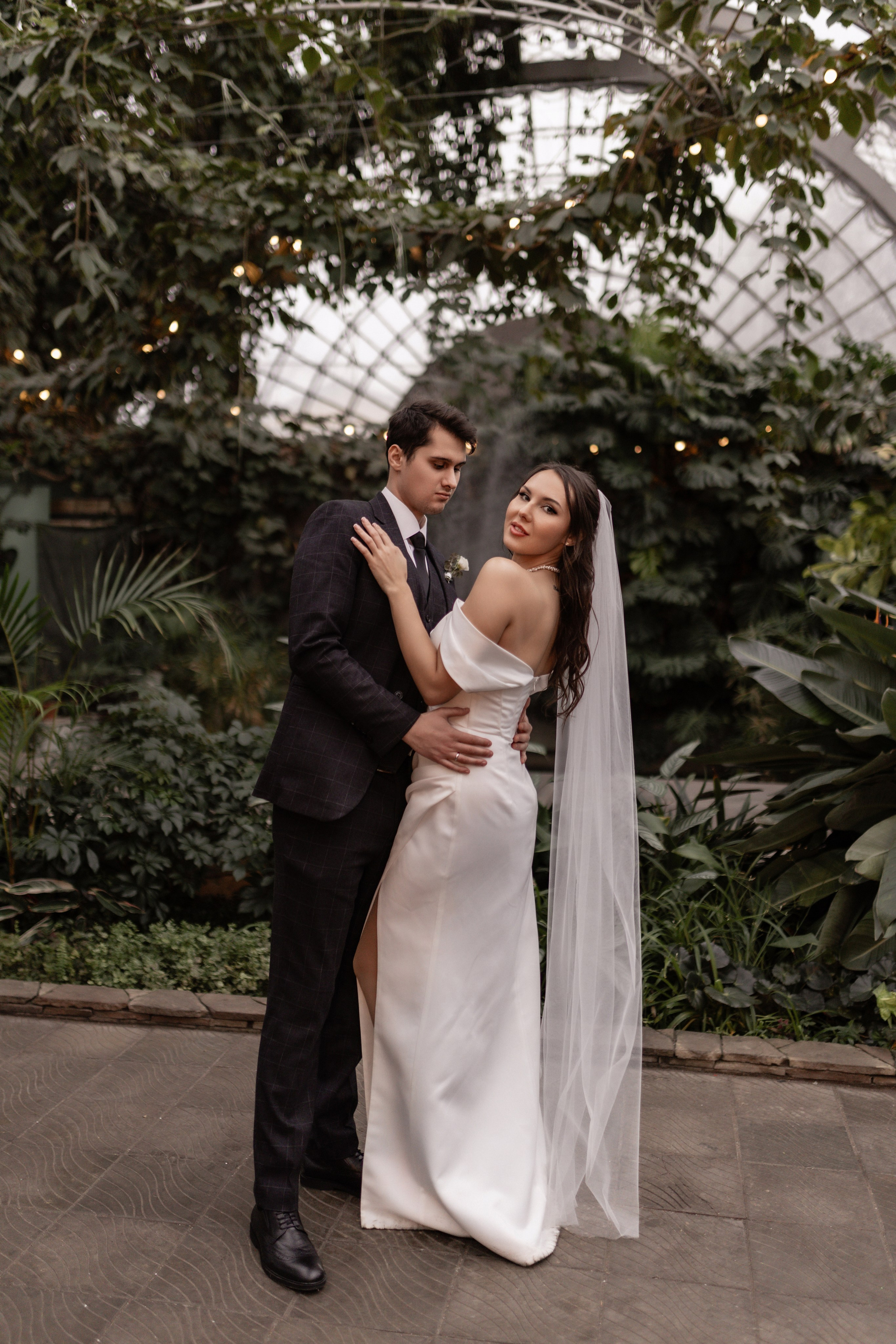 Бажена+Дмитрий Оранжерея. Фотограф в Санкт-Петербурге