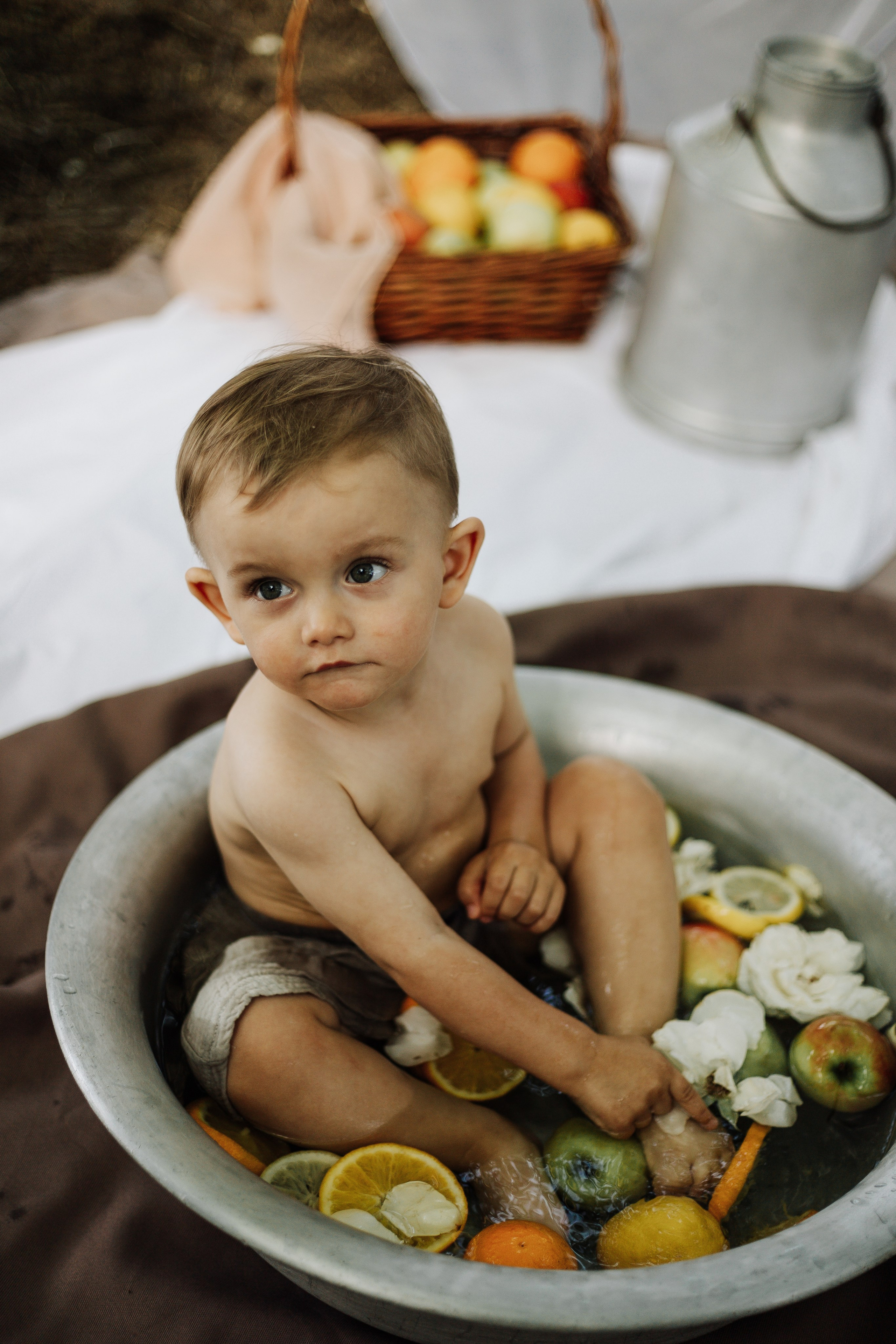 Артем, Вероника и Арсений на пикнике. Фотограф в Крыму | Виктория Нотевская