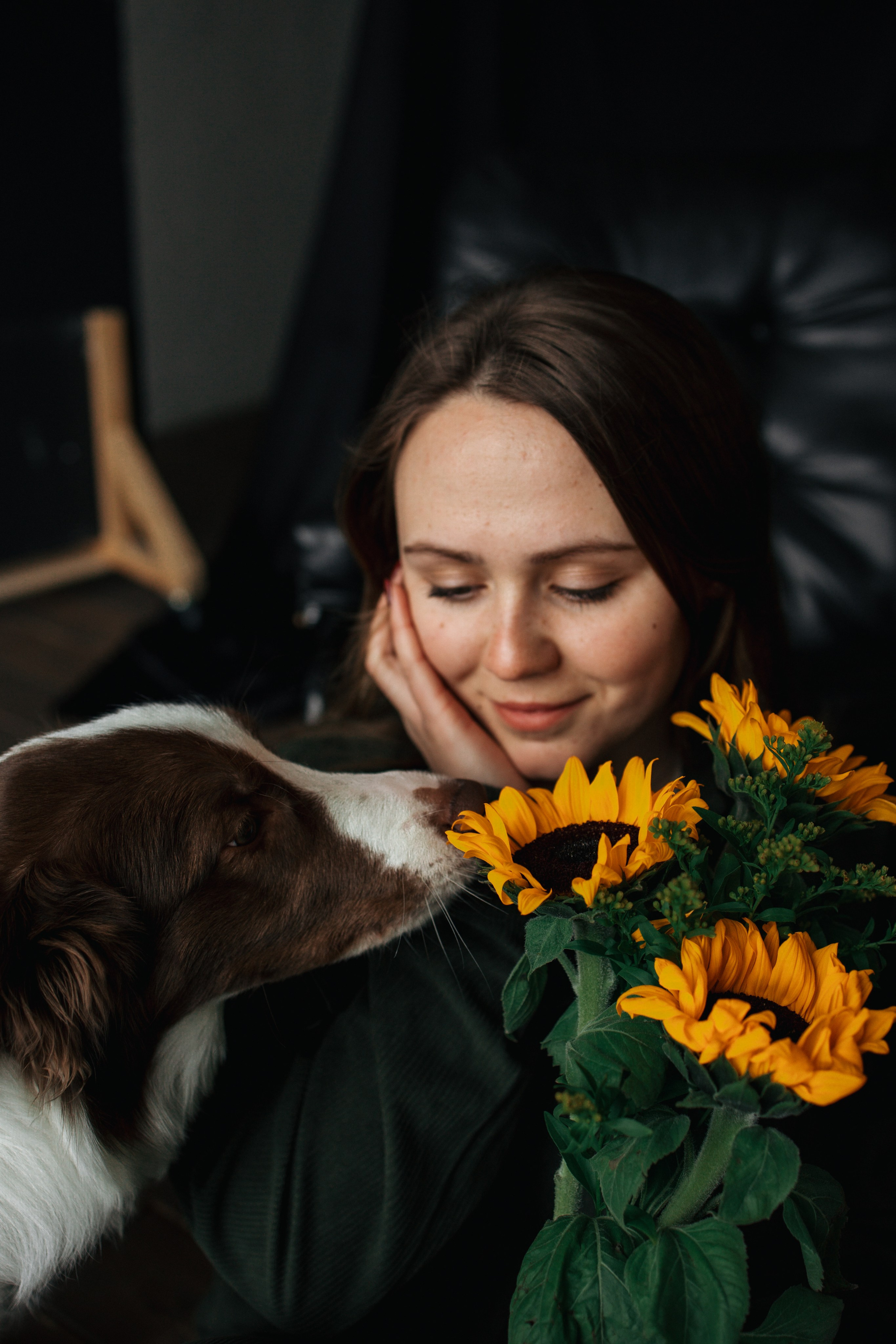 Настя и Симба. Фотограф — Анималист | Санкт-Петербург
