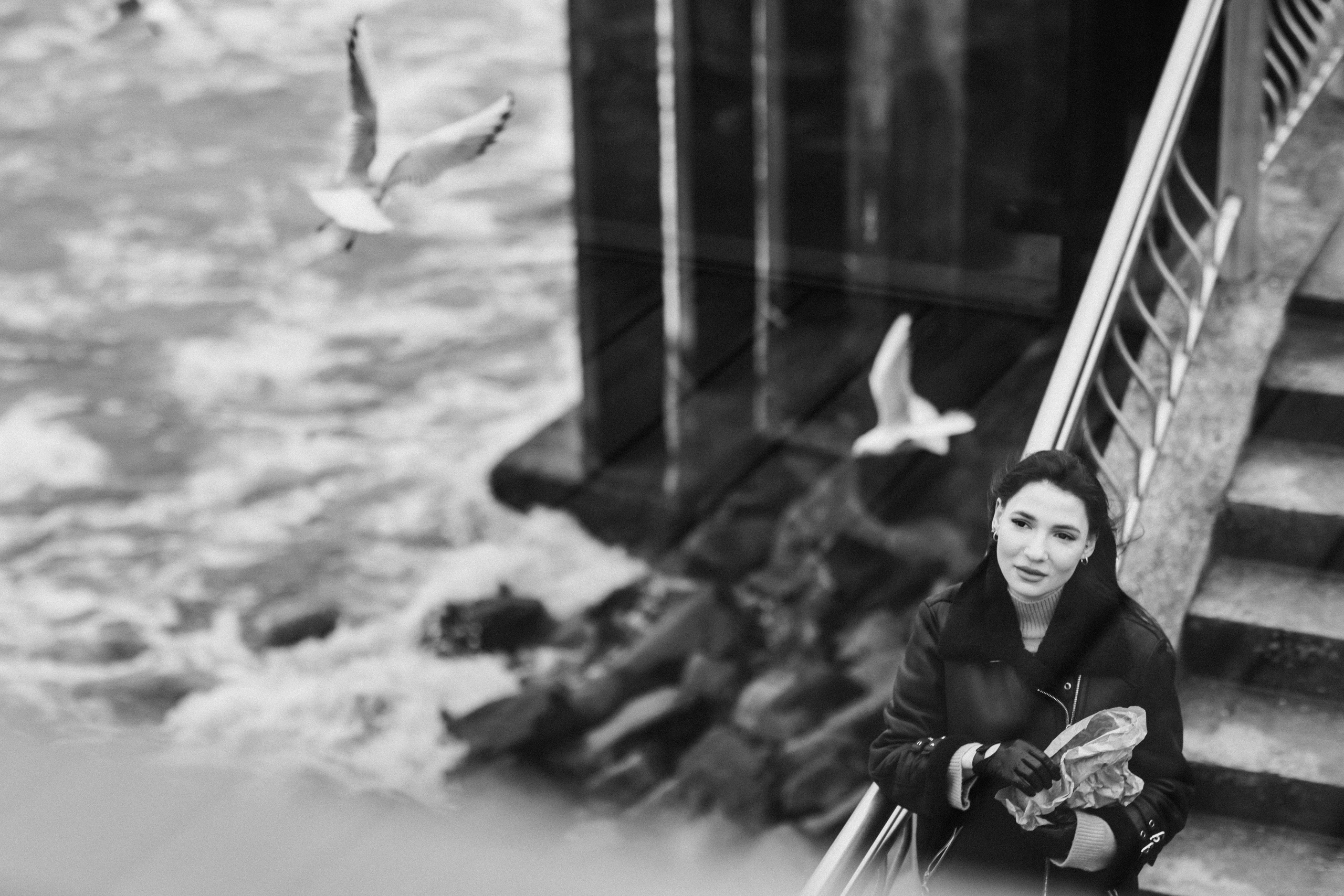 Хмурый февраль для Валентины. Фотограф Зеленоградск Красильникова Елена