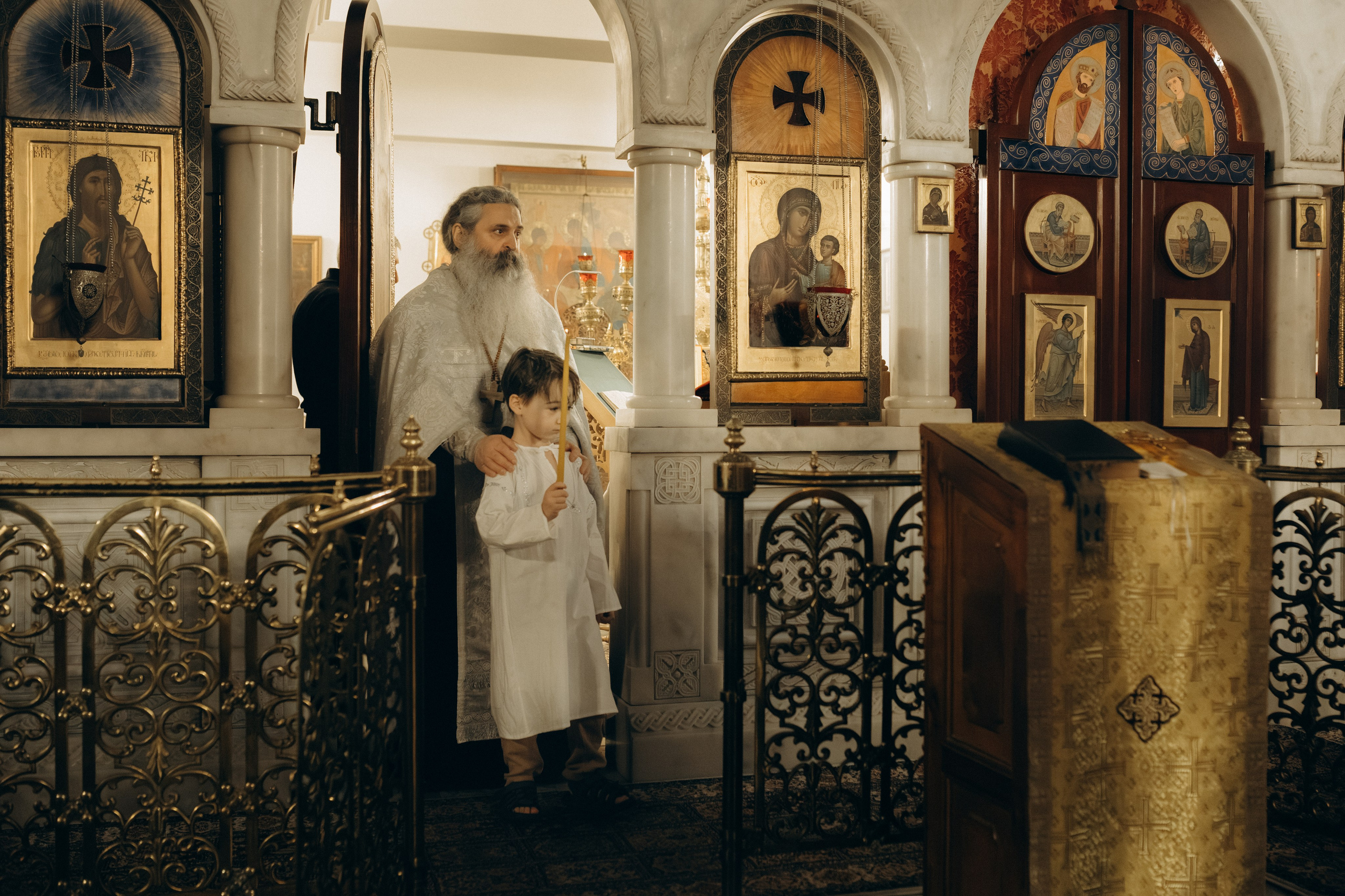 Таинство Крещения Платона. Семейный и детский фотограф в Москве Митенкова Мария