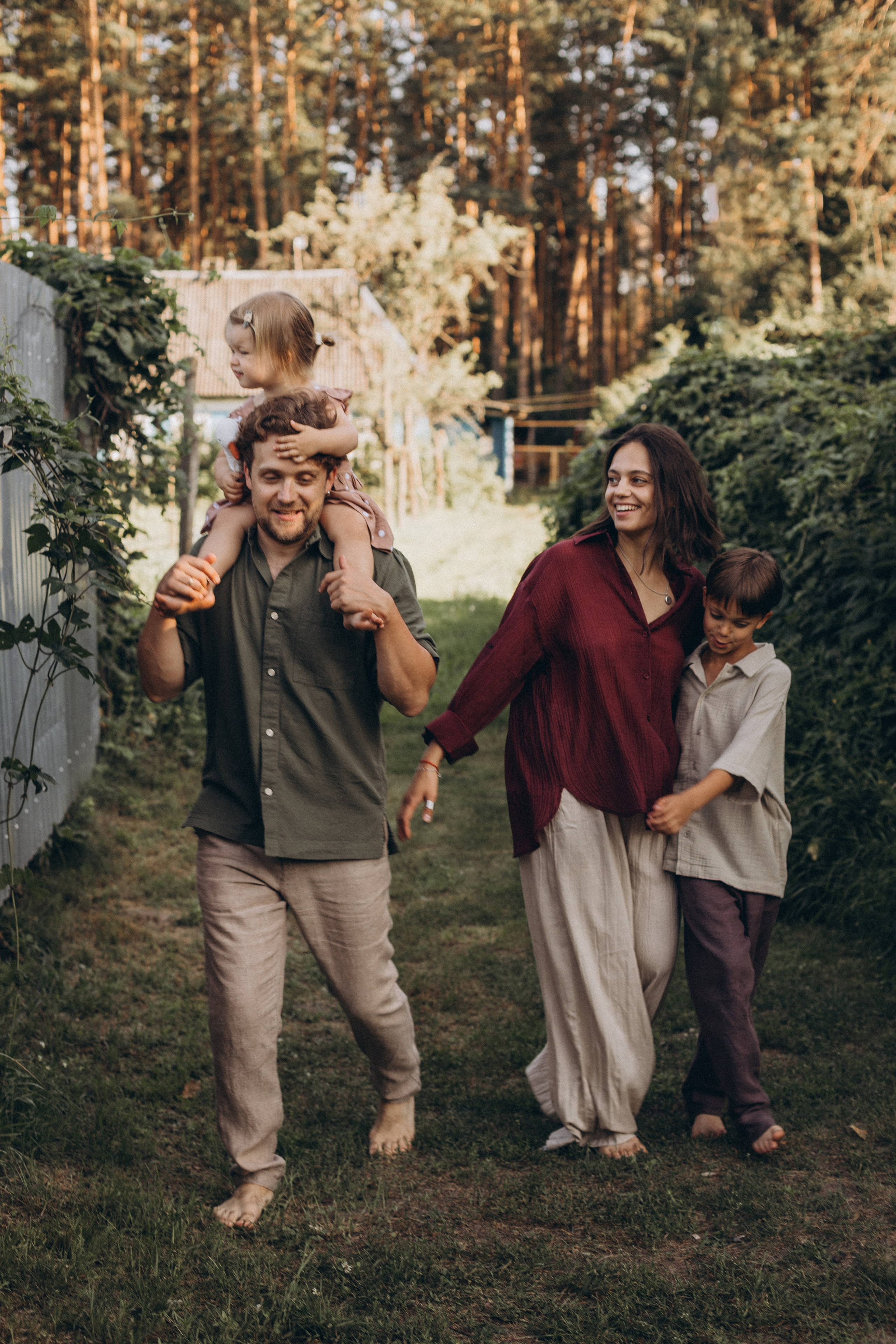 Летом в деревне. Семейный фотограф в Брянске Зурилина Екатерина