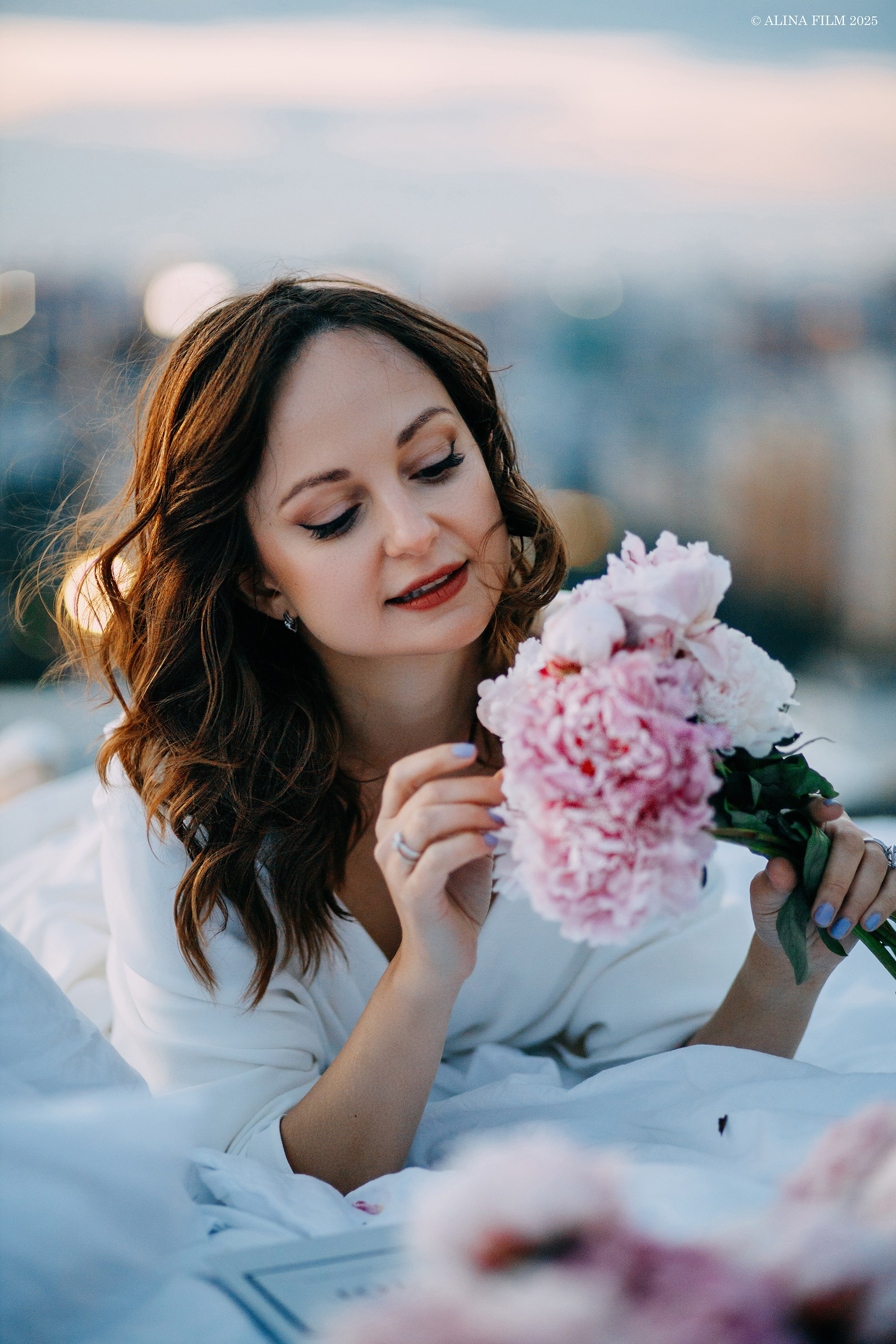 Фотосессия в Москве на крыше. Фотограф в Санкт-Петербурге Alina Film