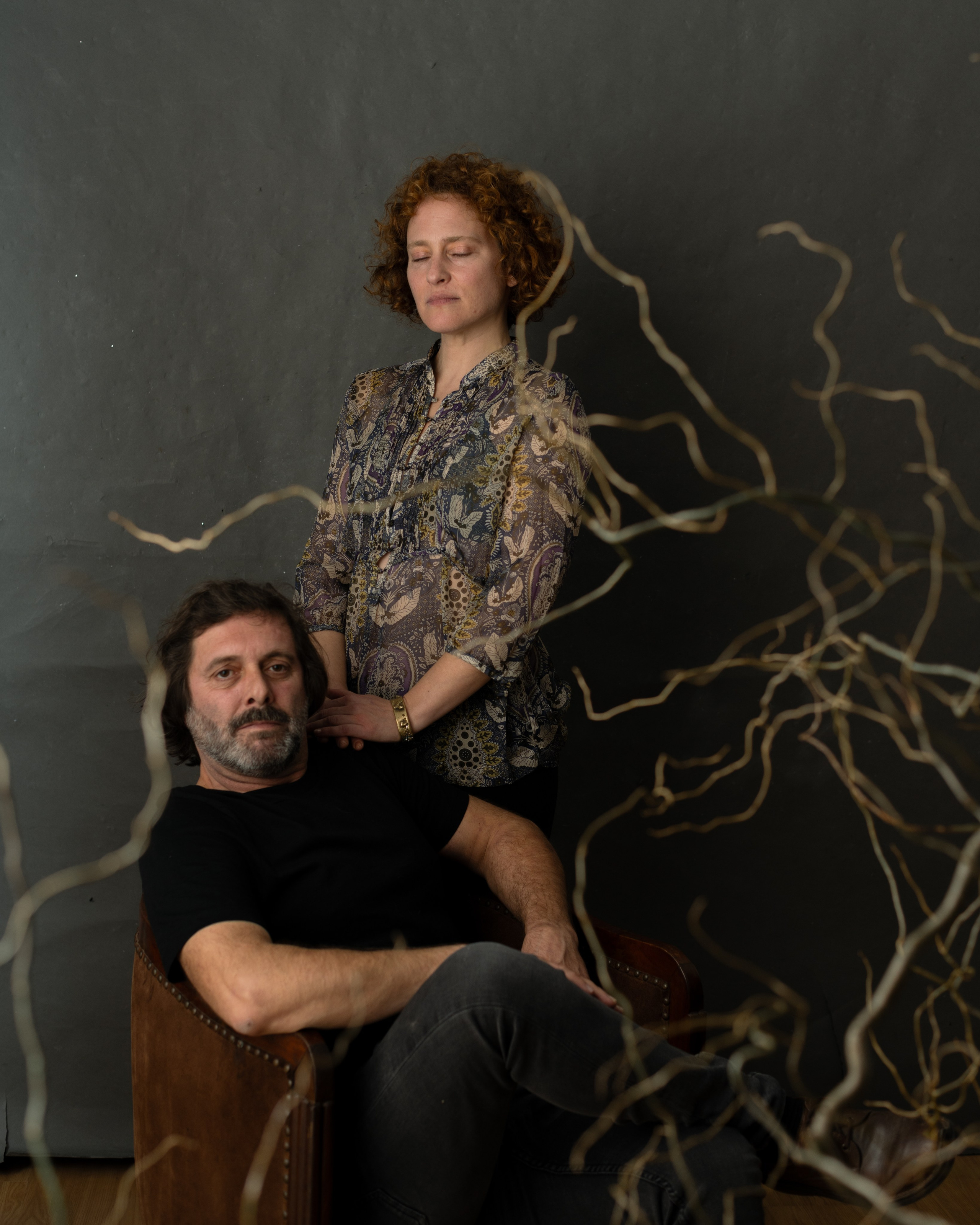 ANA and PEDRO. Studio. Anastasiia Antoniuk portrait, family and couple photographer, Portugal