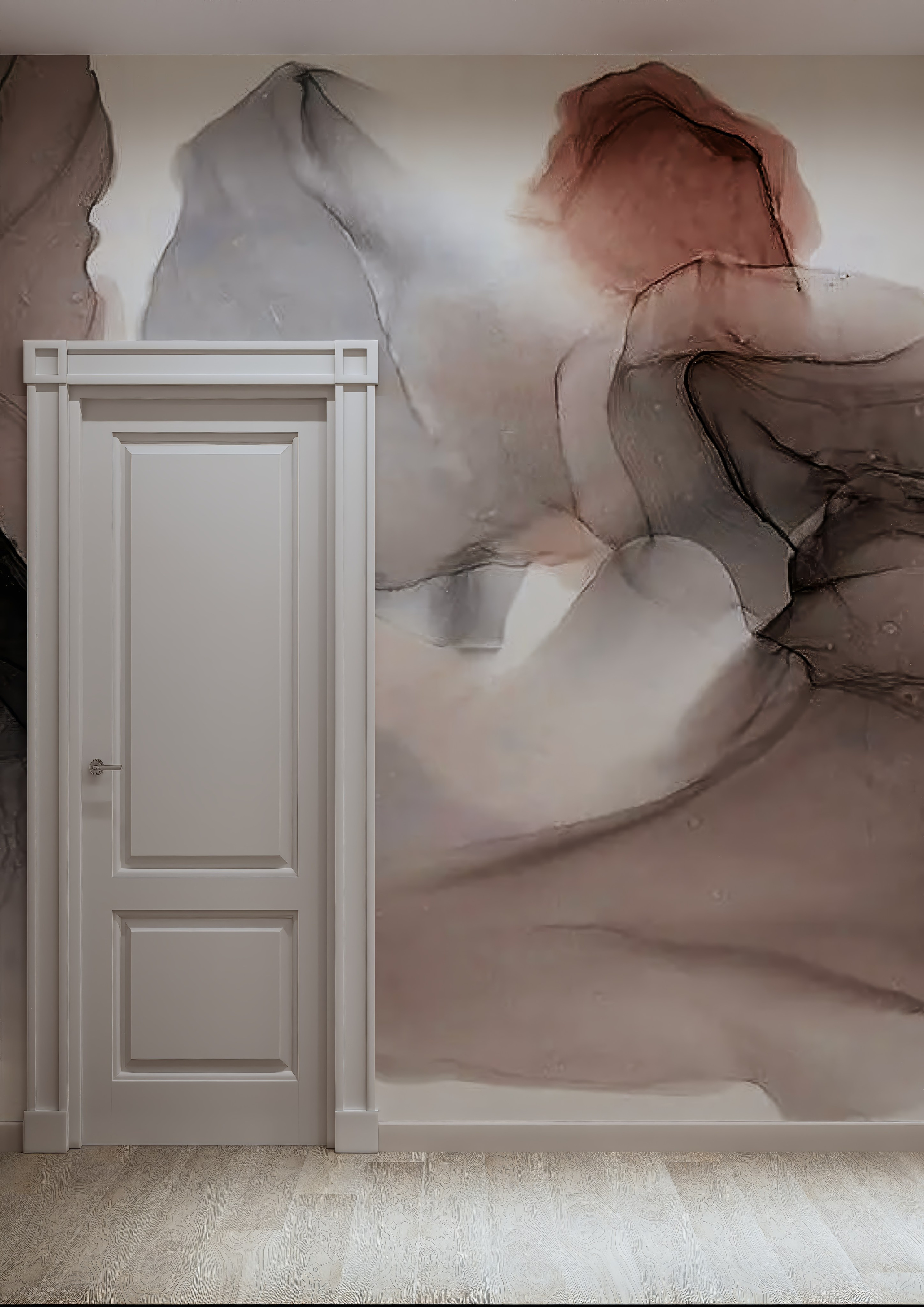 Просторная стильная двушка г. Краснодар. Батракова Наталья дизайнер интерьеров Санкт-Петербург Москва Архангель