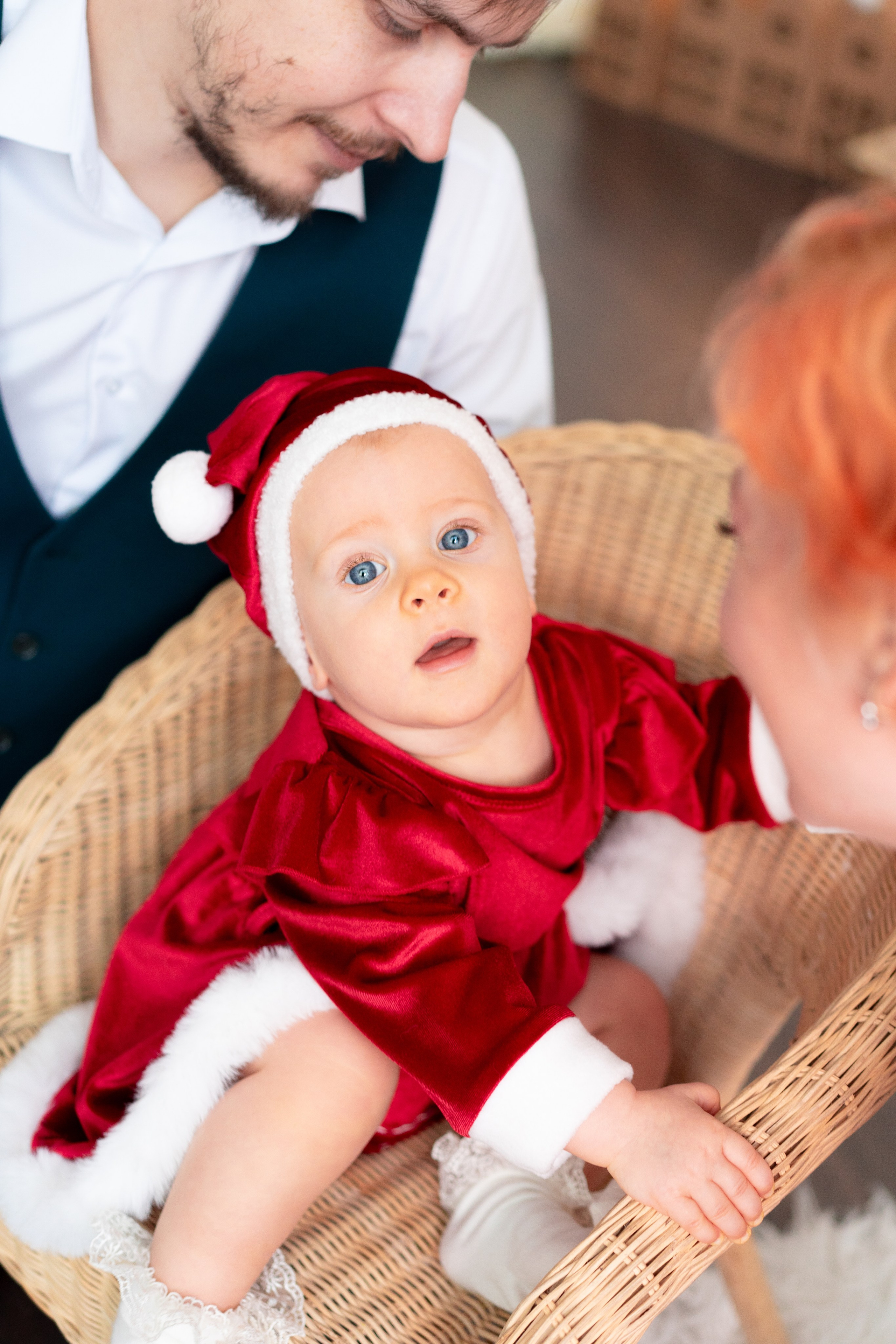 Новогодняя семейная фотосессия. Детская, семейная фотостудия в Санкт-Петербурге
