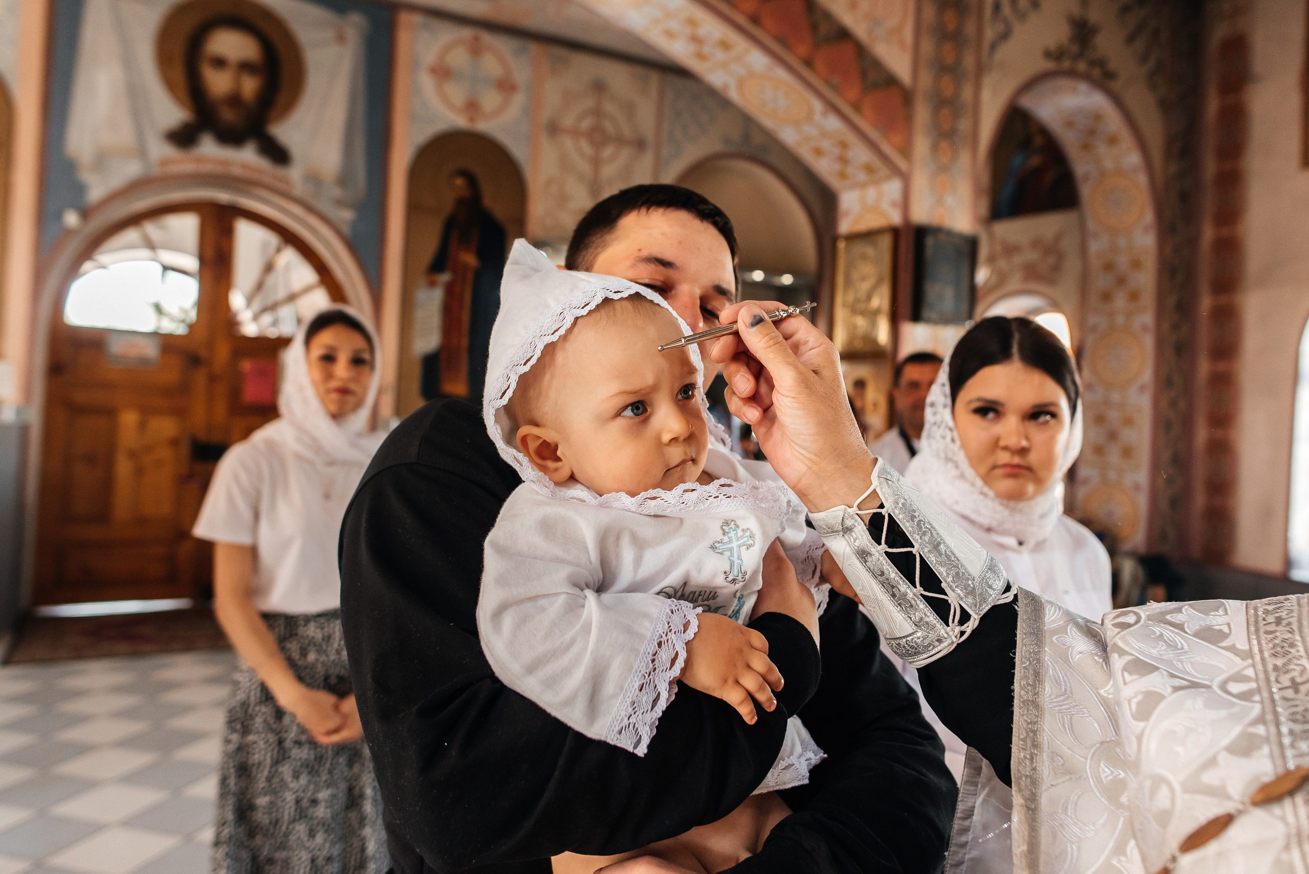 Крещение Матвея. Детский и семейный фотограф выпускной альбом Приморско-Ахтарск