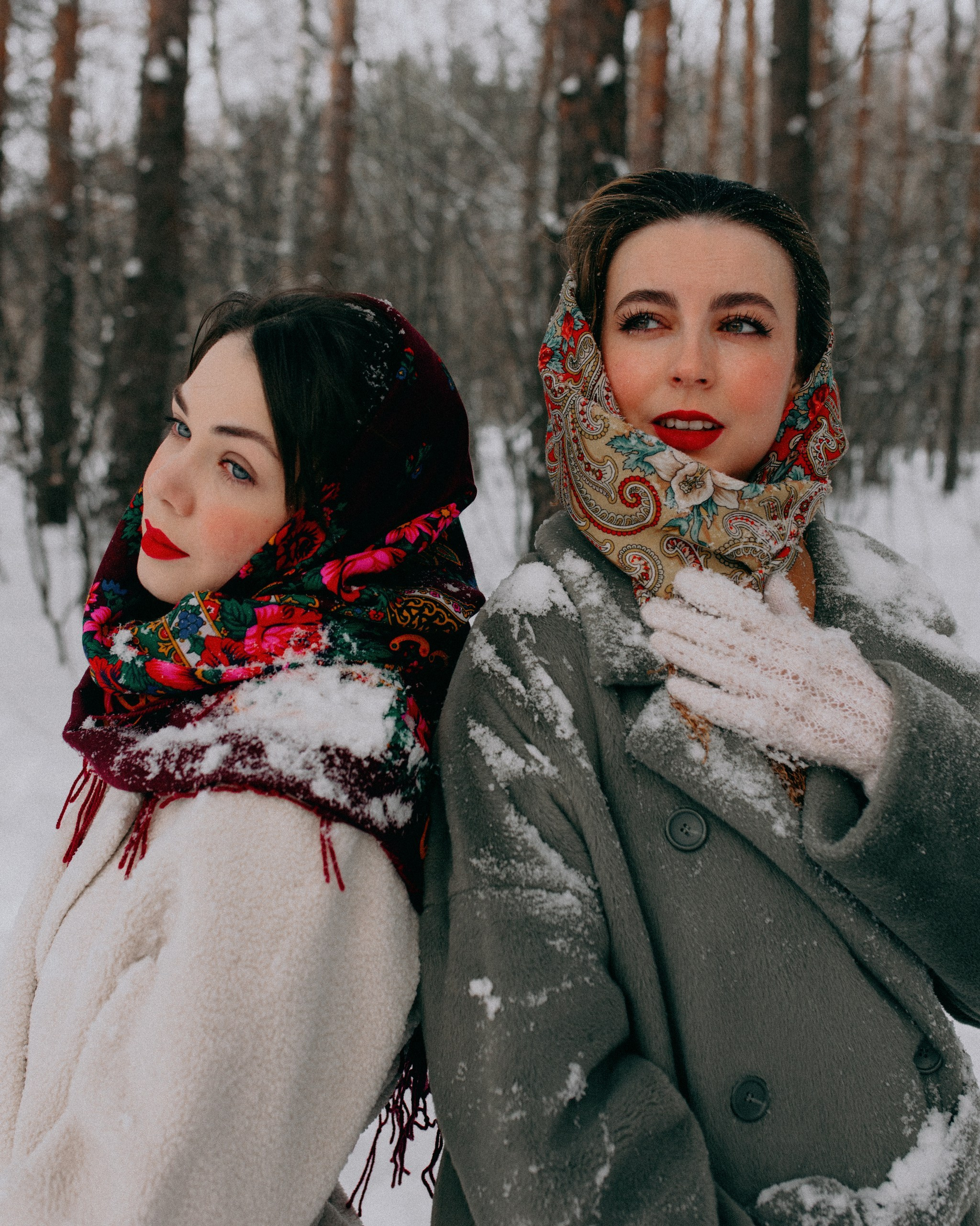 Сёстры. Масленица. Анастасия Турсунова арт-фотограф в Москве