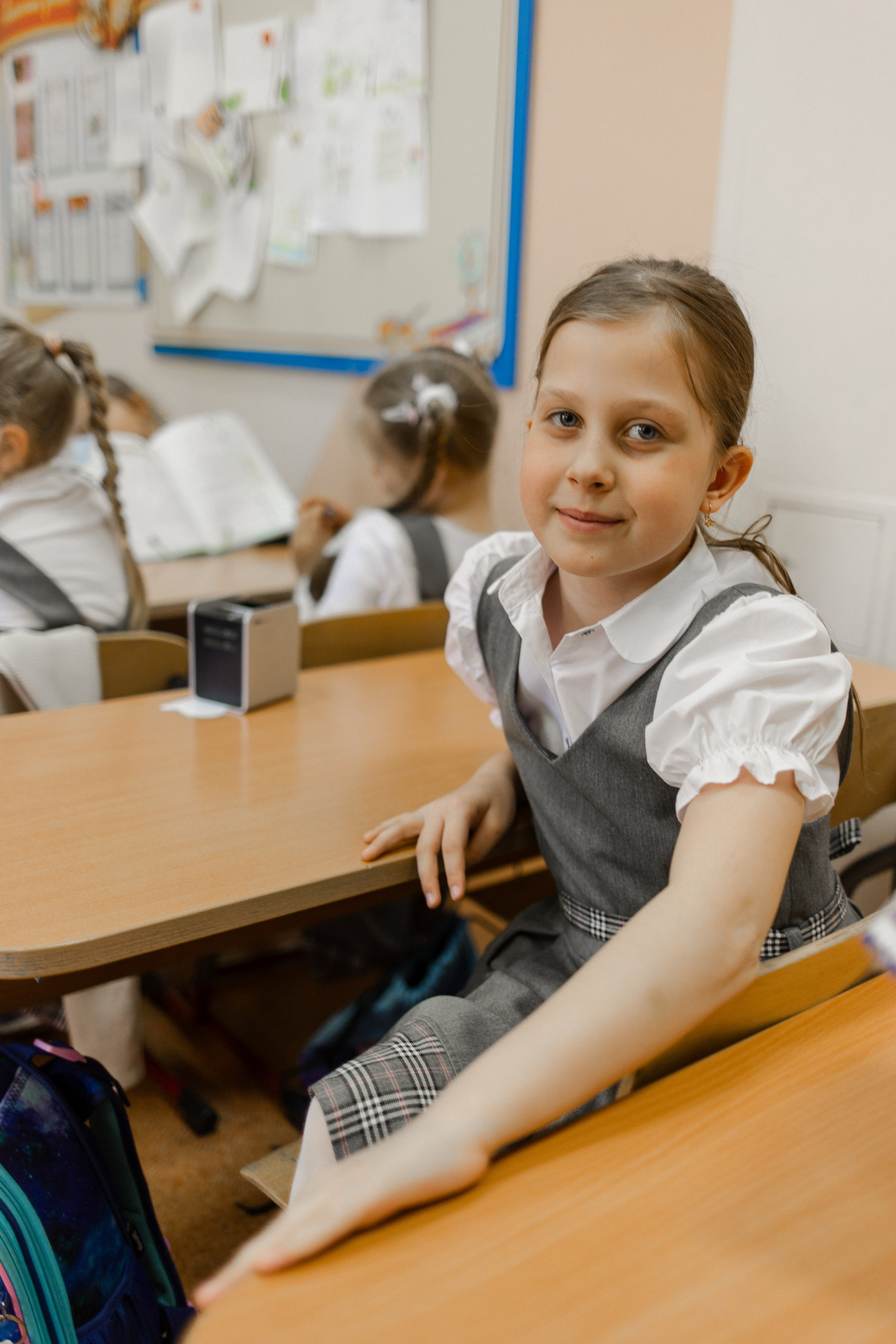 Школа 2 класс. Семейный и детский фотограф в Москве Кузьмина Мария