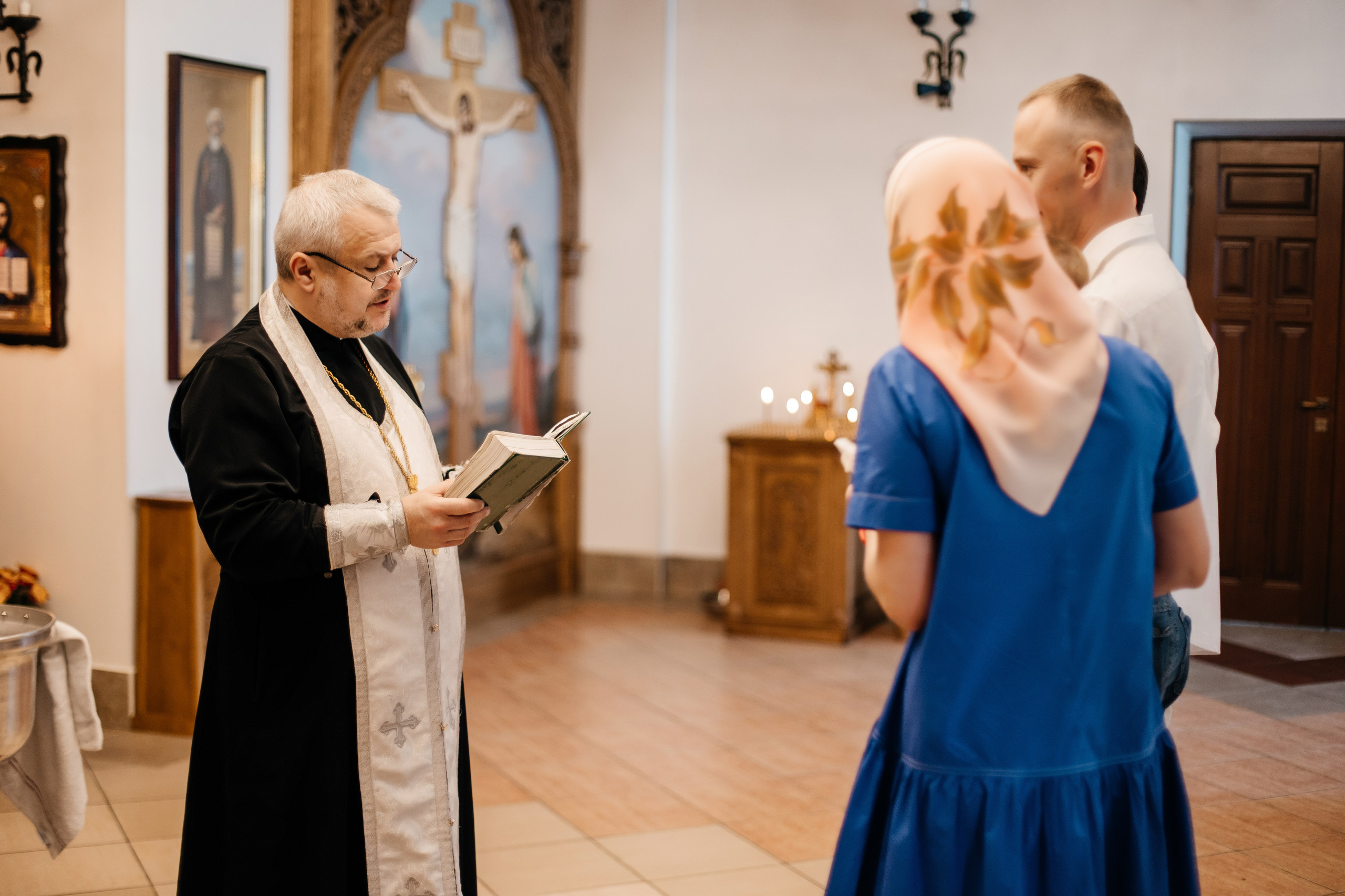 Крещение Андрея. Церковь Преображения Господня. Фотограф ВИКА МЕДУЗА