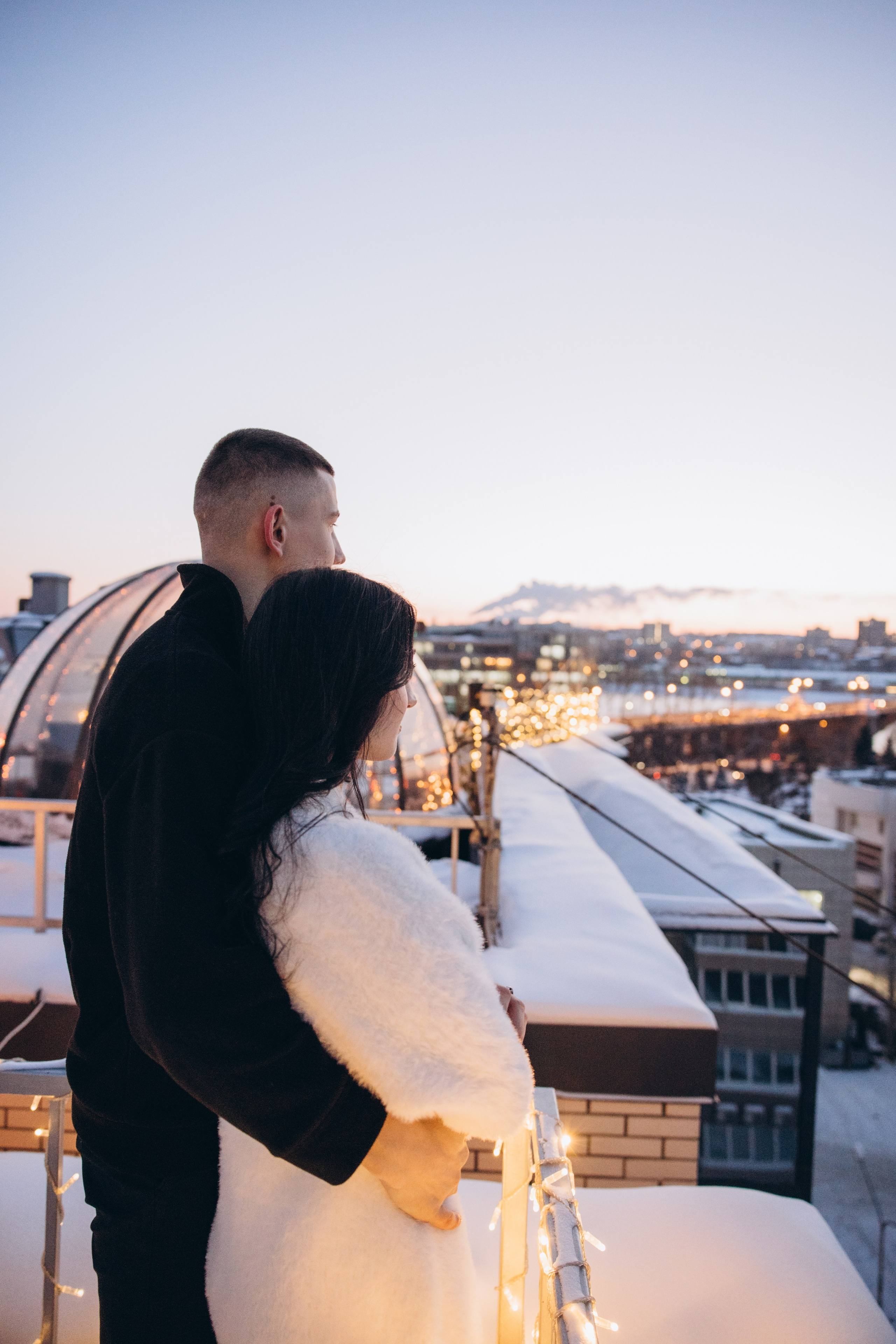 Свидание на крыше. Свадебный, семейный фотограф в Иркутске Светлана Макаричева