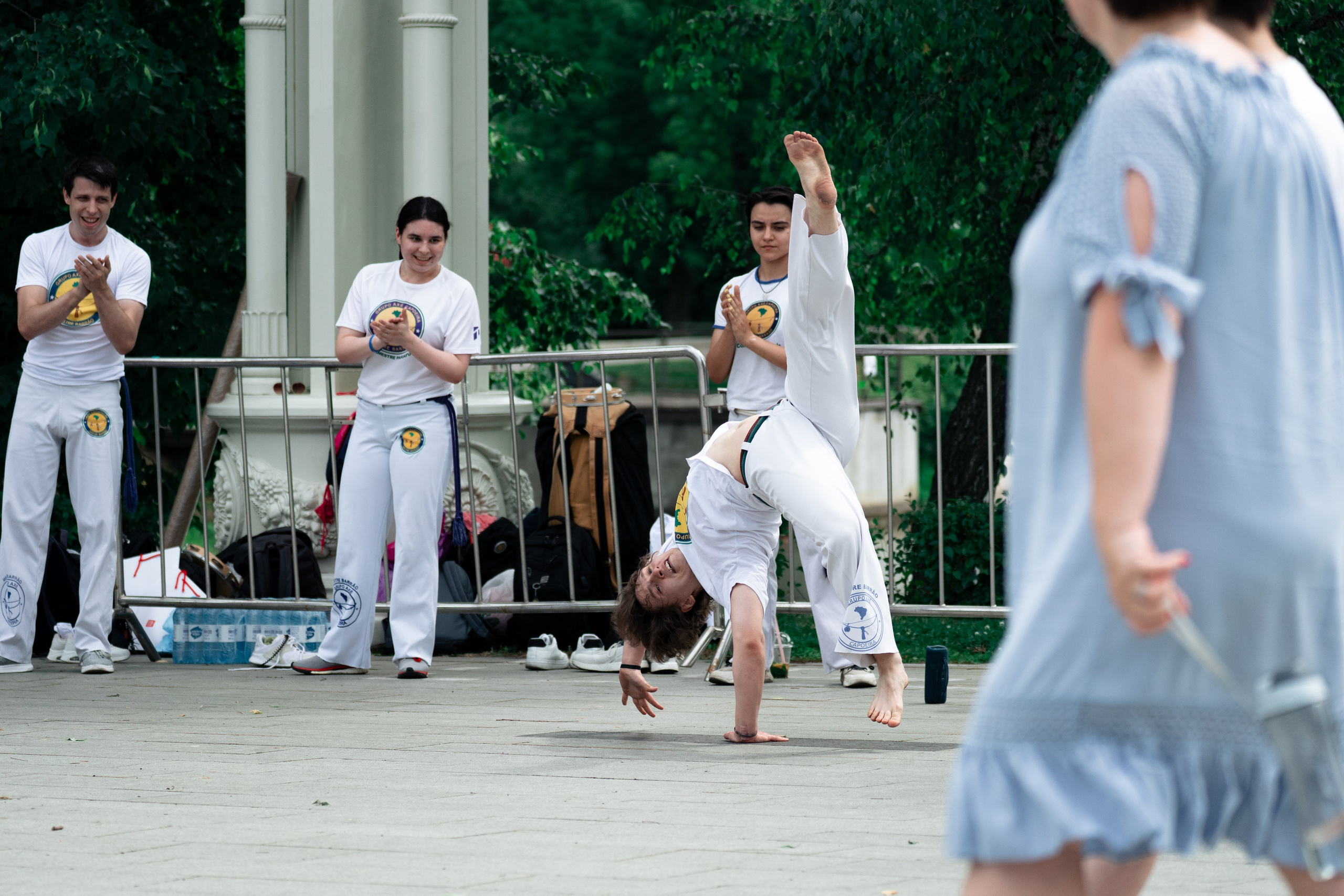 Открытый класс AXE Capoeira на фестивале неолимписких видов спорта на ВДНХ 2025 г:. Фотограф в Москве Ткаченко Владимир