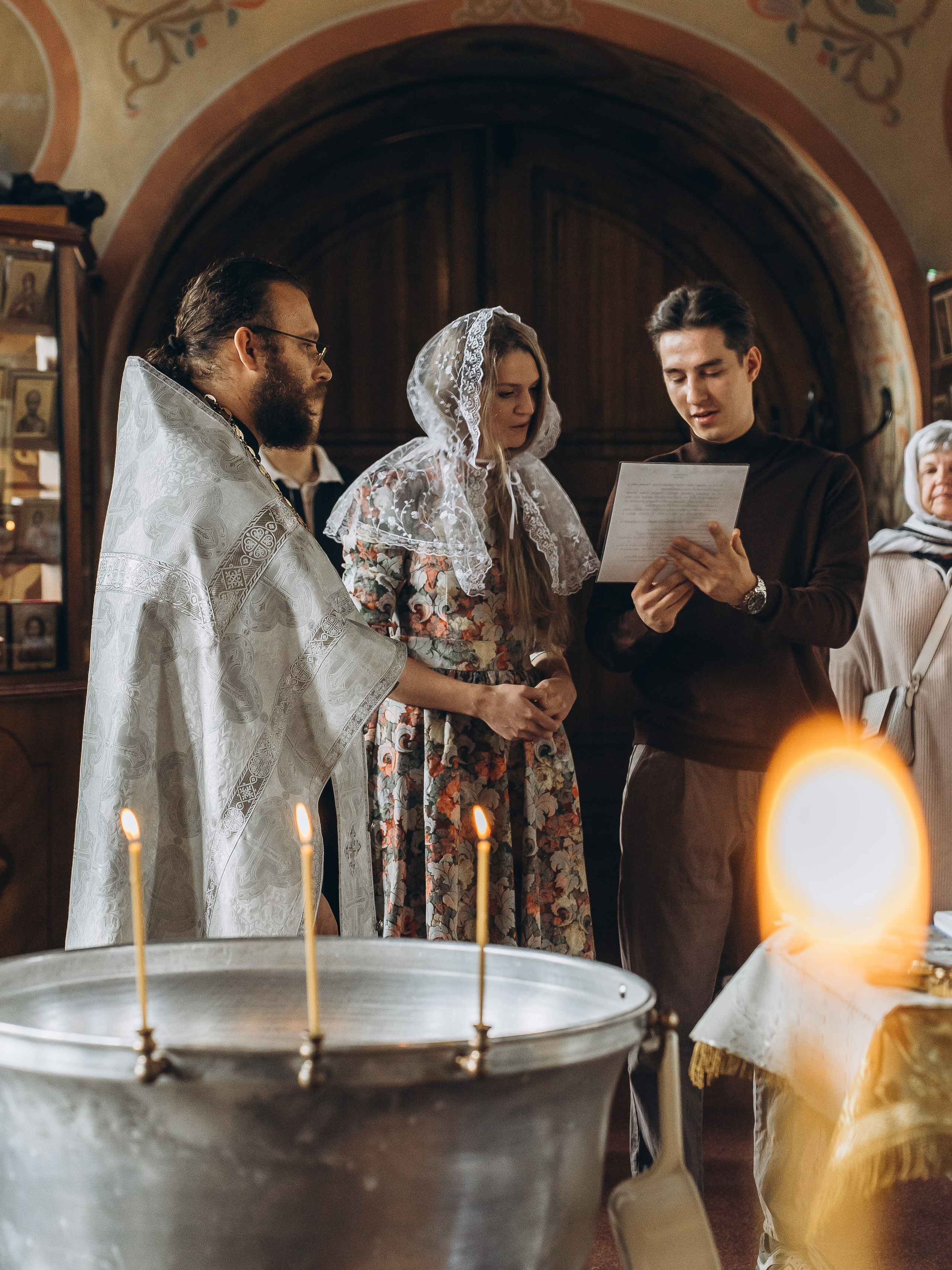 Крещение Филиппа. Фотограф Ольга Рубцова в Москве и Московской области