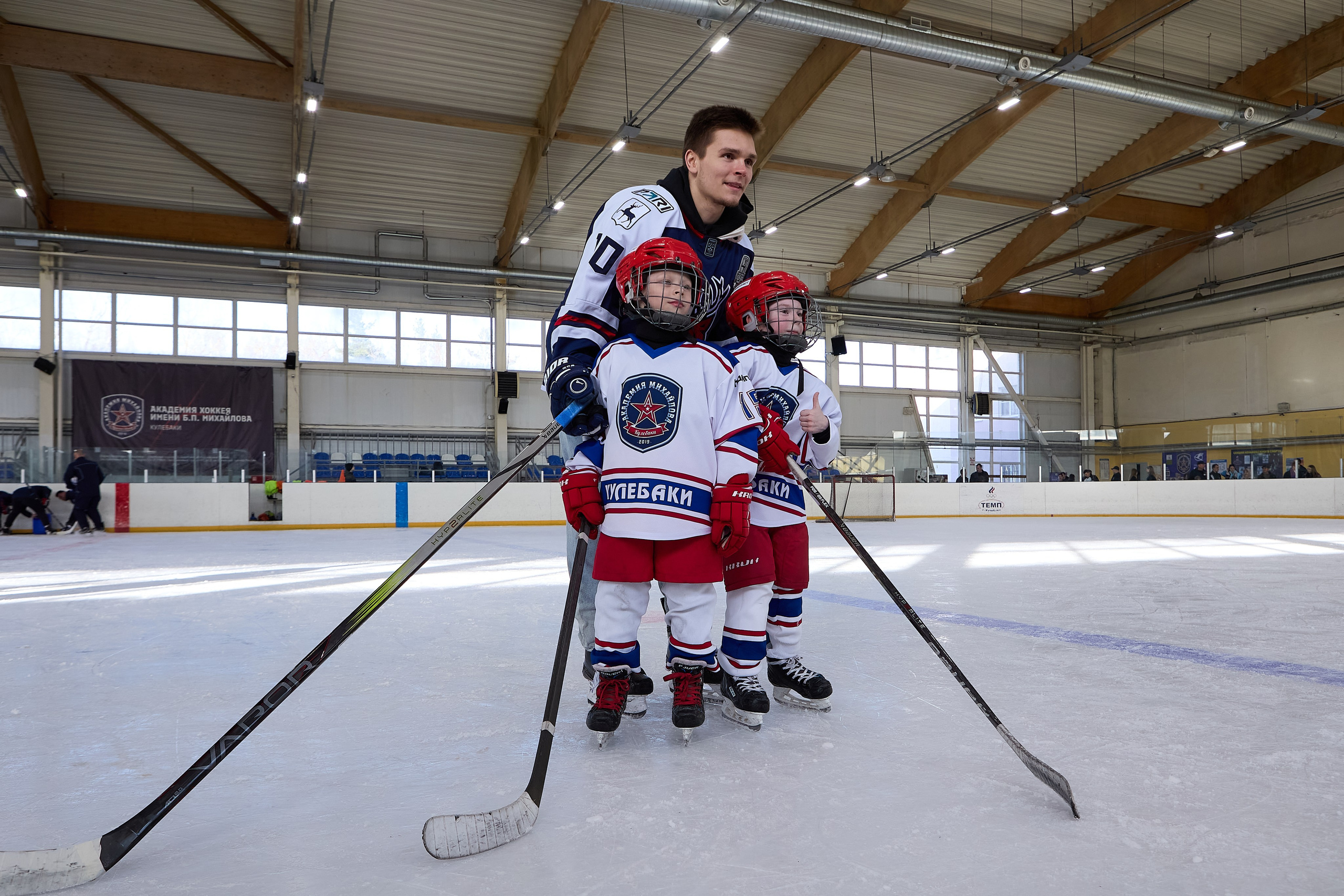 Мастер-класс игроков Торпедо в Академии Михайлова. Светлана Родионова — фотограф спортивный и не только