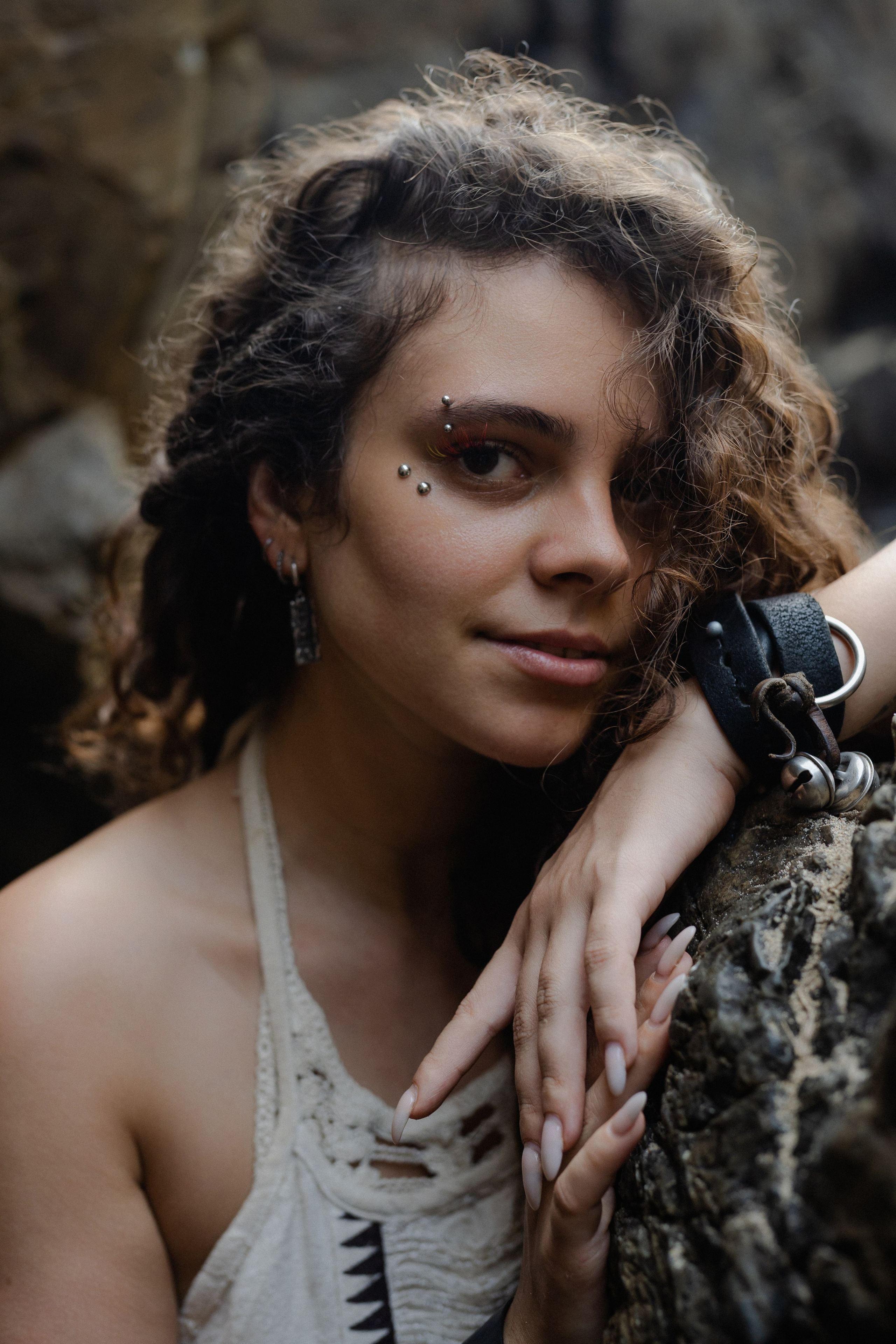 Ксения и море. Фотограф Аля Овчарова