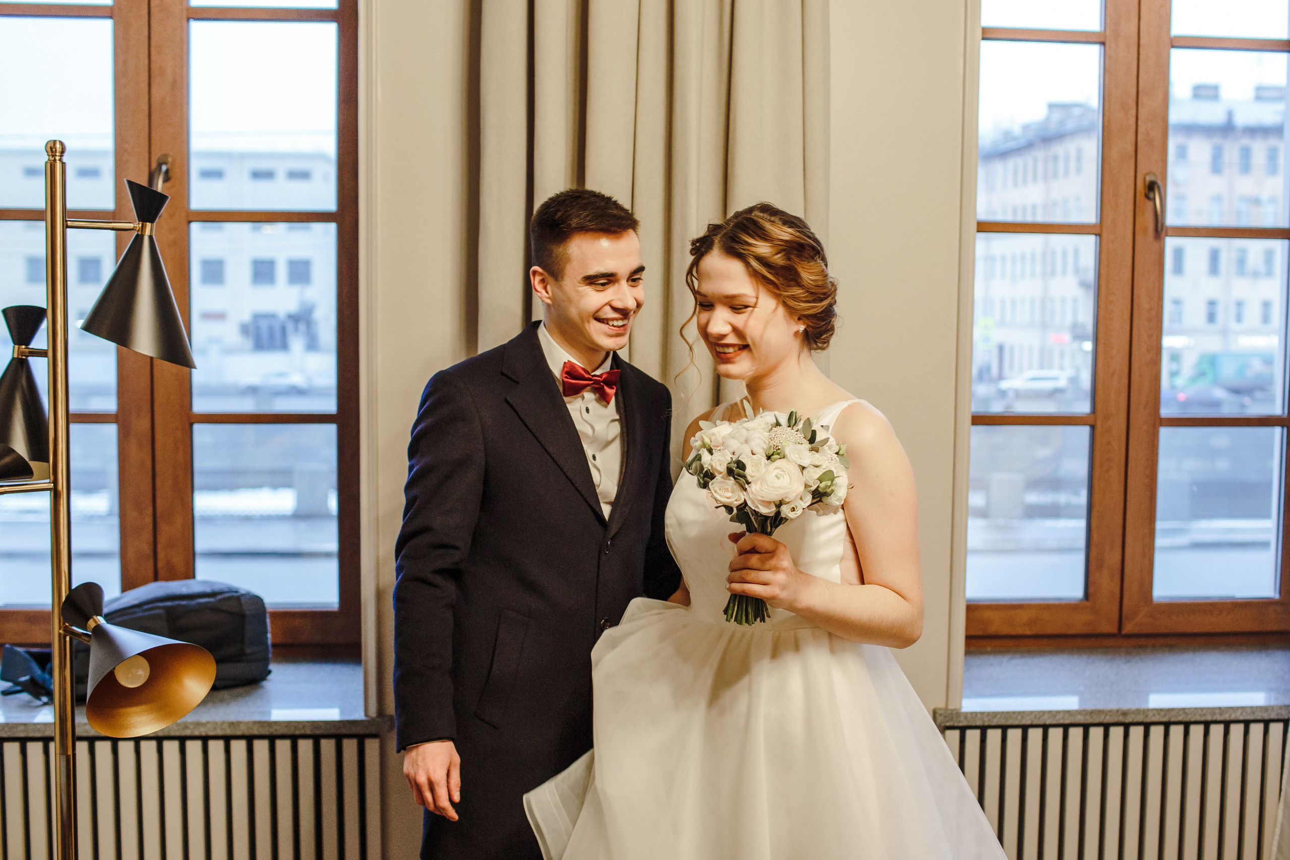 Свадебная фотосессия зимой. Свадебный фотограф Кирилл Белый