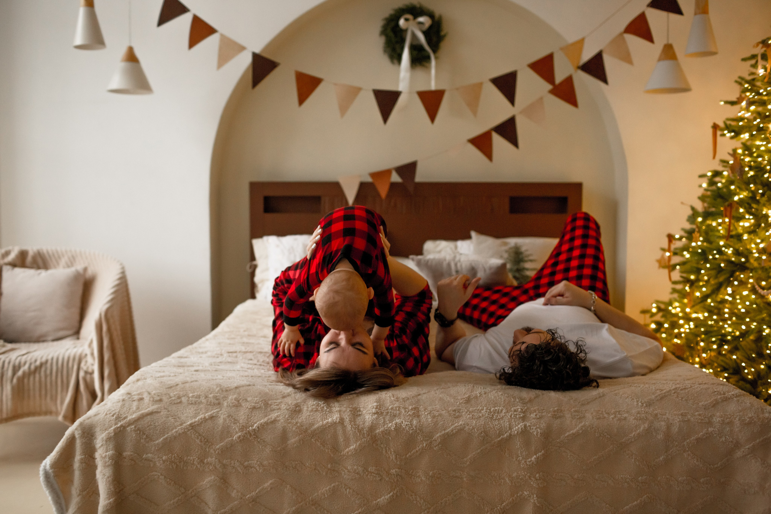 Семейная новогодняя фотосессия. Свадебный фотограф Кирилл Белый