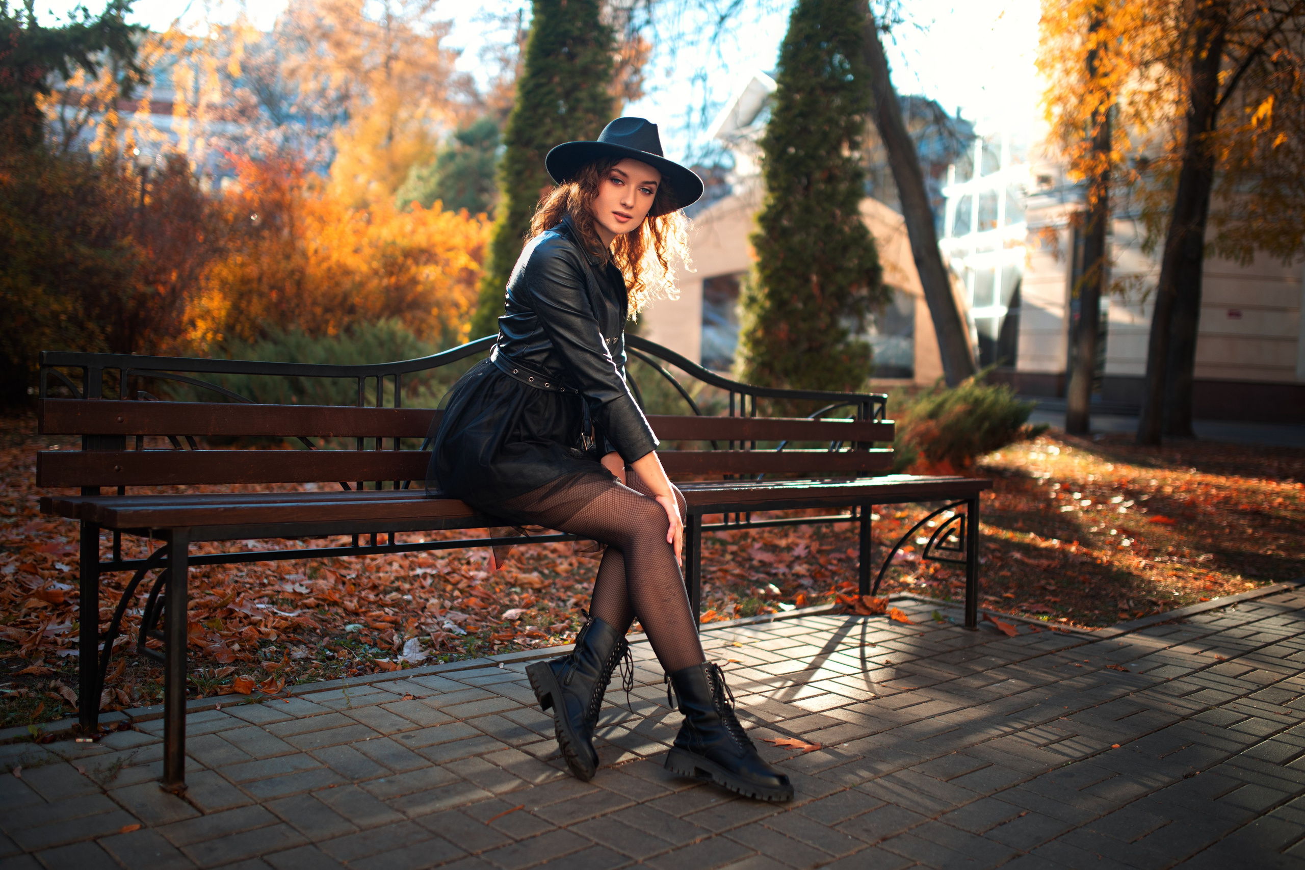 Осенняя фотосъемка в парке с Анастасией в формате для «себя»
