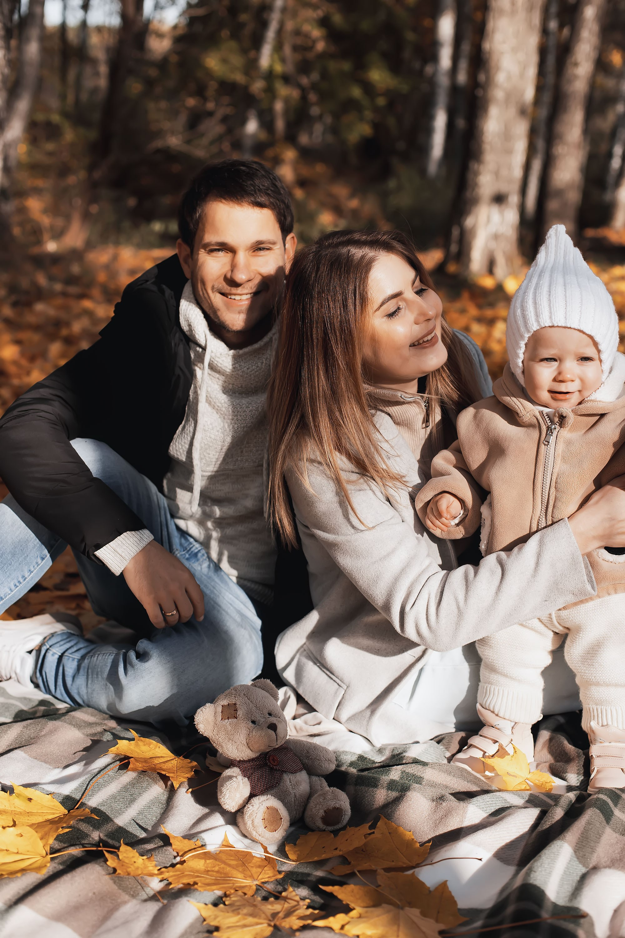 Семья Егоровых. Семейный, индивидуальный фотограф в Москве Ангели Марина