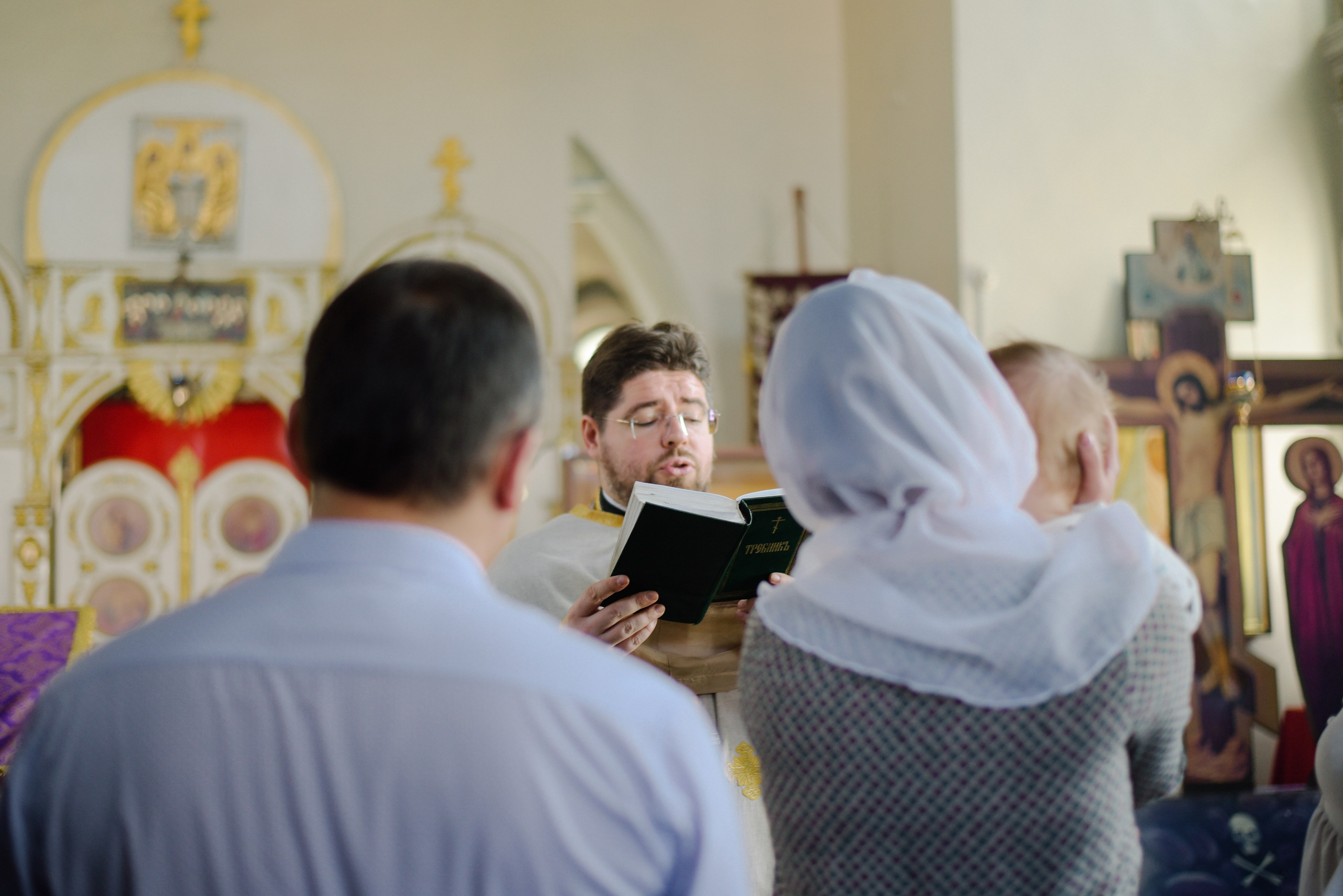 Крещение Алексея. Фотограф Лола Волна, город Москва