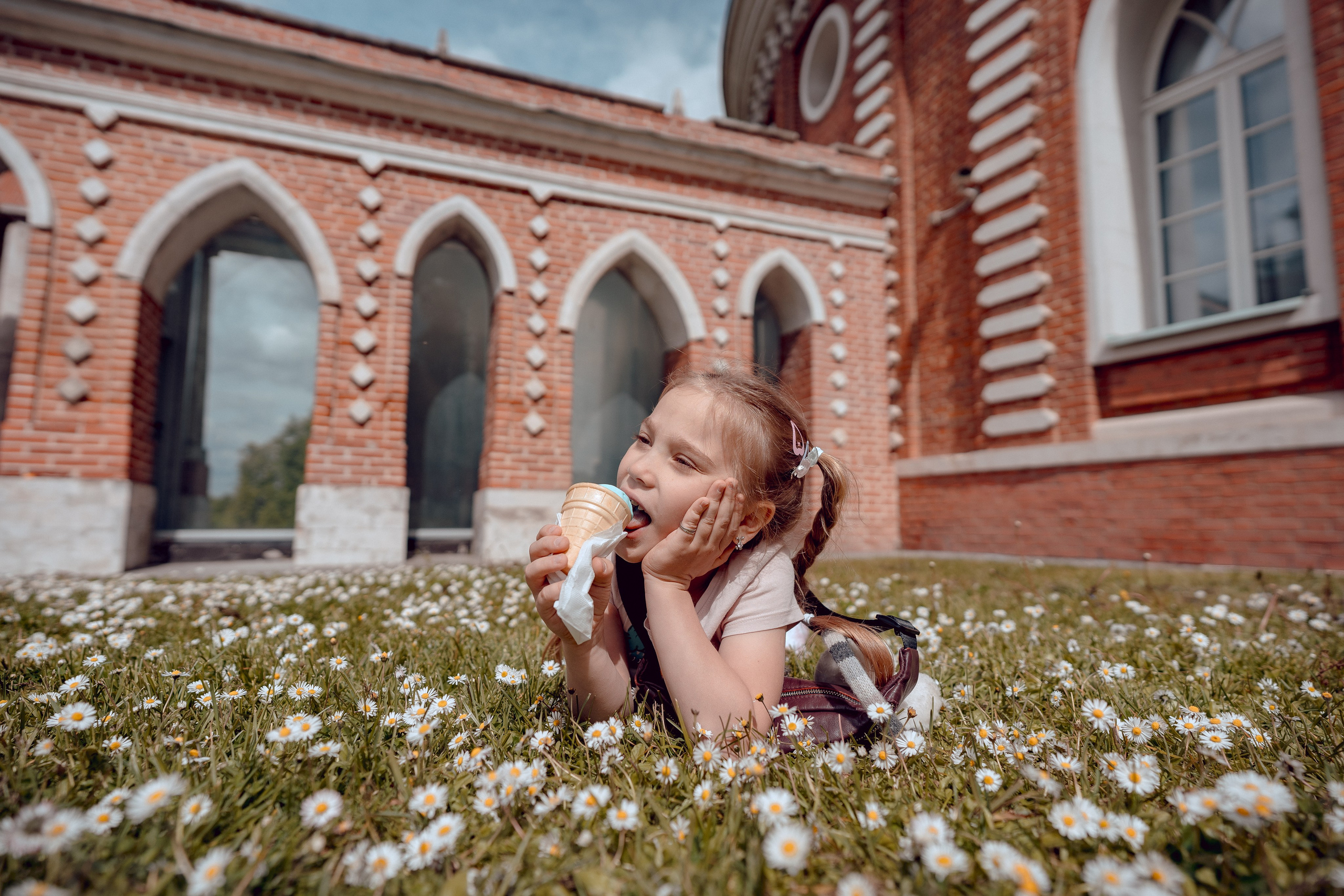 Прогулка в Царицино. Портретный и семейный фотограф в Москве/Видное