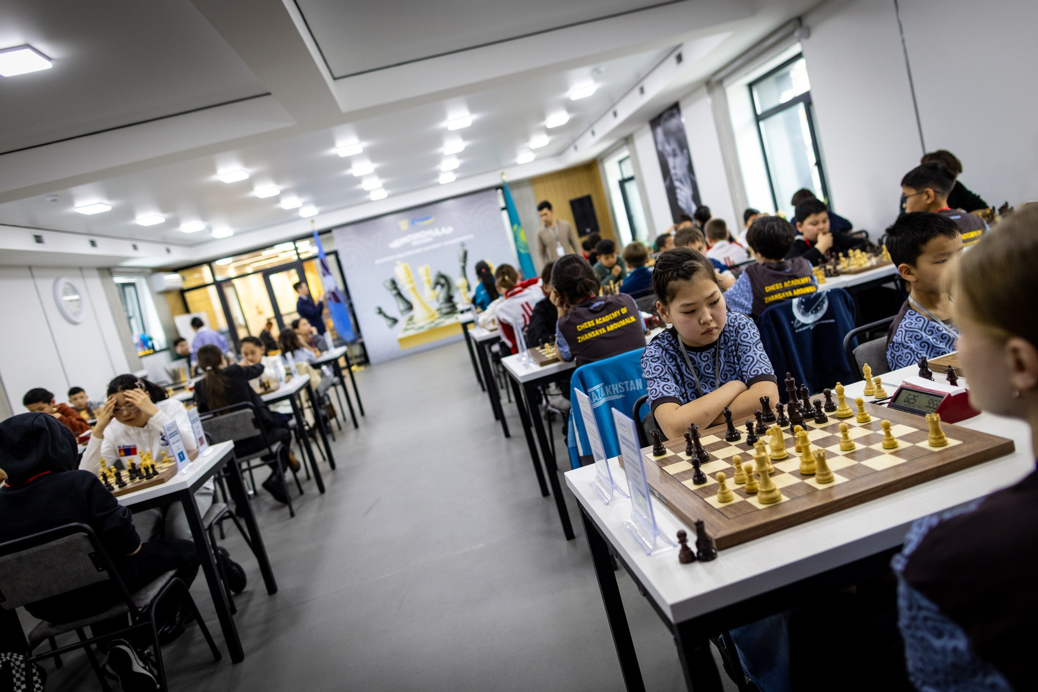 2025.02.01 KAZAKHMYS Youth Team Chess CUP 2025 — Day1_rapid. Фотограф Анна Штурман (репортажная съёмка любых событий и мероприятий) Anna Shtourman photographer