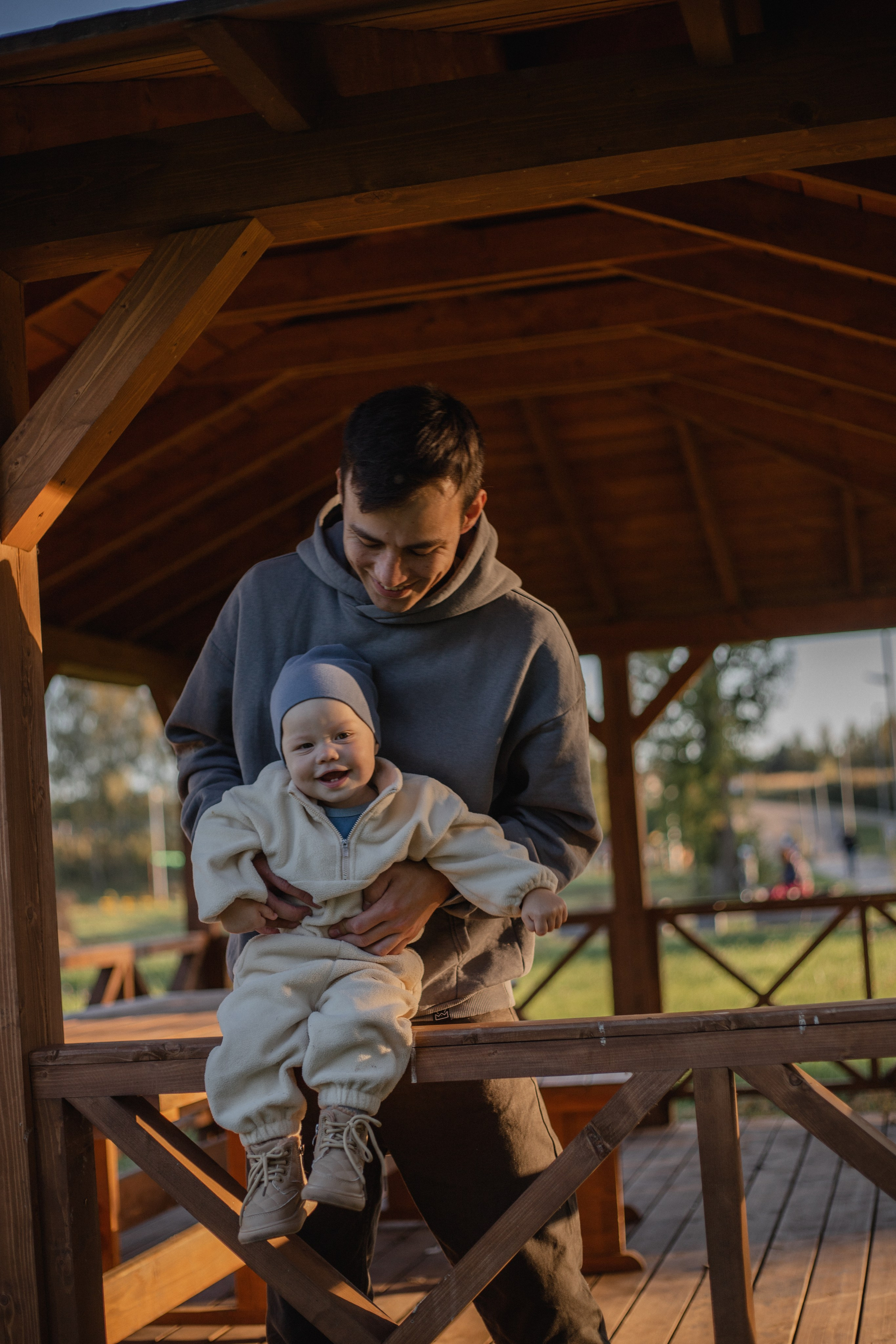 Семейная прогулка в парке