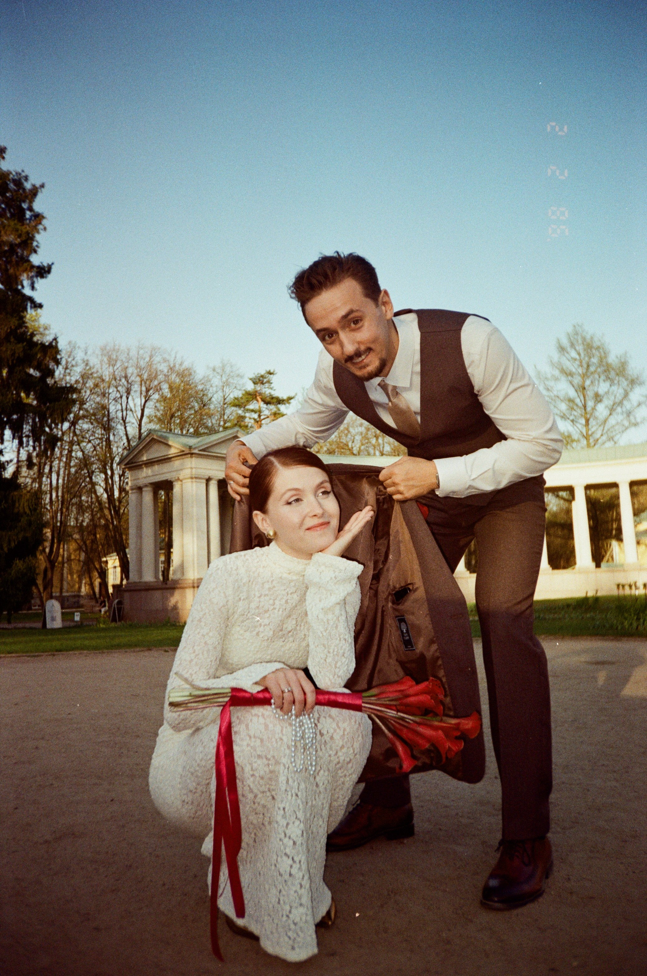 Свадебный день Оли и Никиты🤍 плёнка. Фотограф|Москва — Агбаш Лера