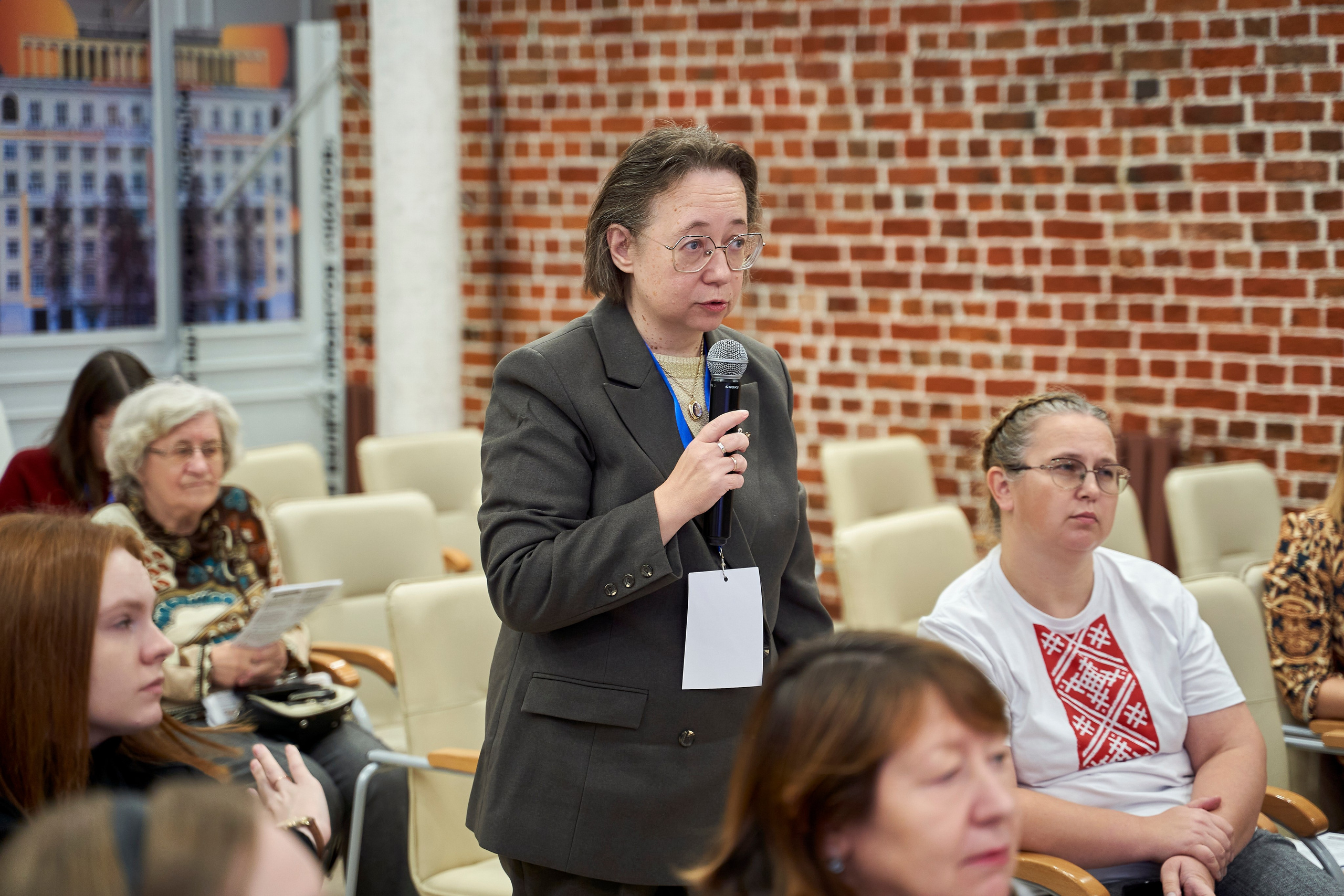 Межрегиональная конференция «Архивы и волонтерство в эпоху глобальной цифровизации». Репортажный фотограф Вилянов Евгений. Нижний Новгород