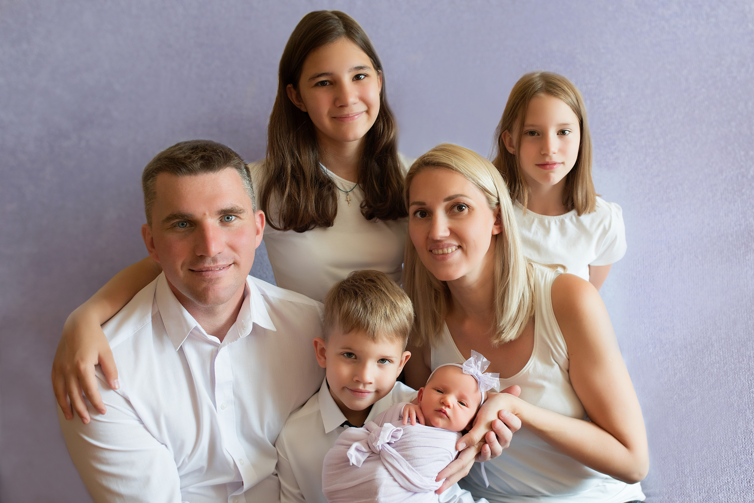 Фото с родителями. Фотограф новорожденных Москва Архипова Татьяна