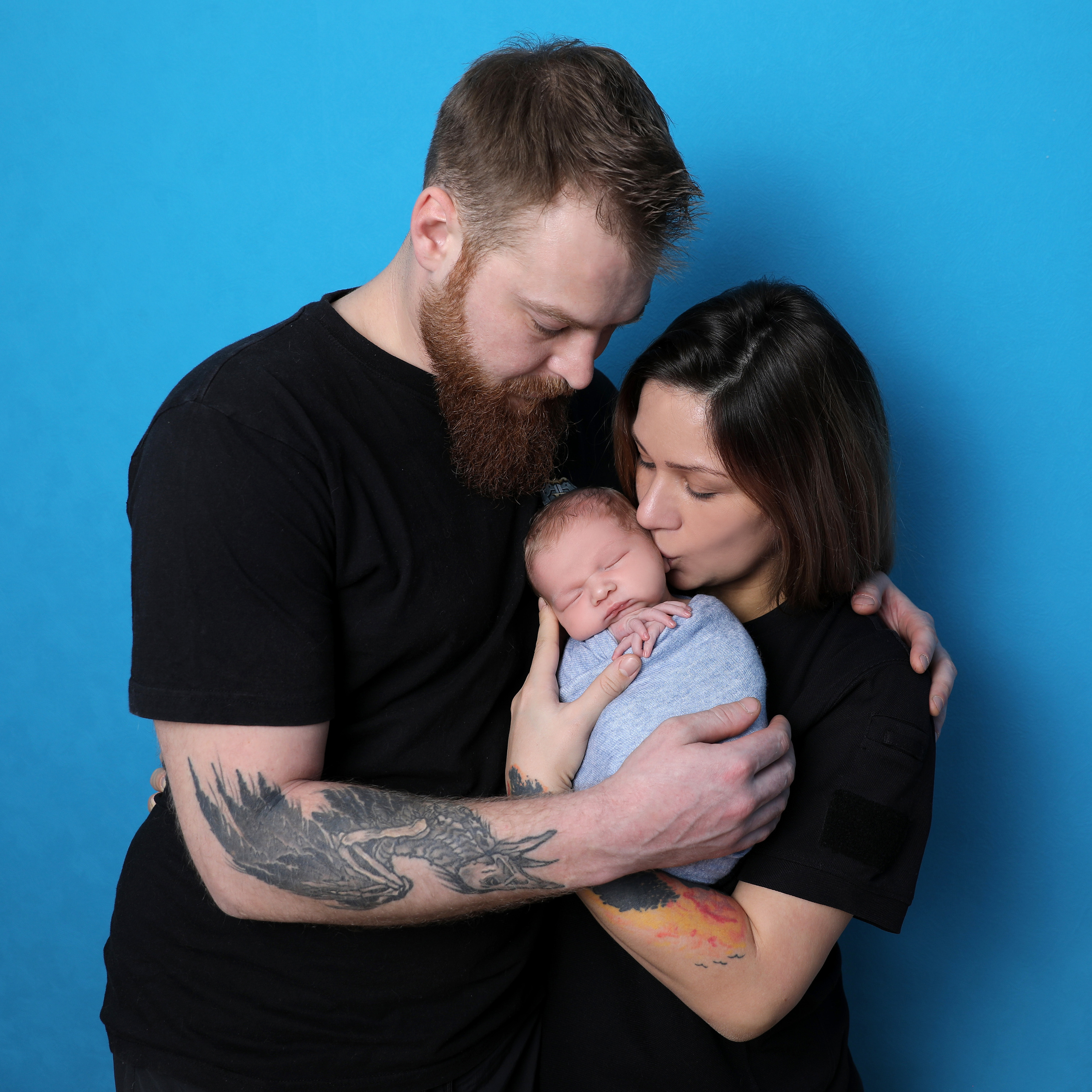 Фото с родителями. Фотограф новорожденных Москва Архипова Татьяна