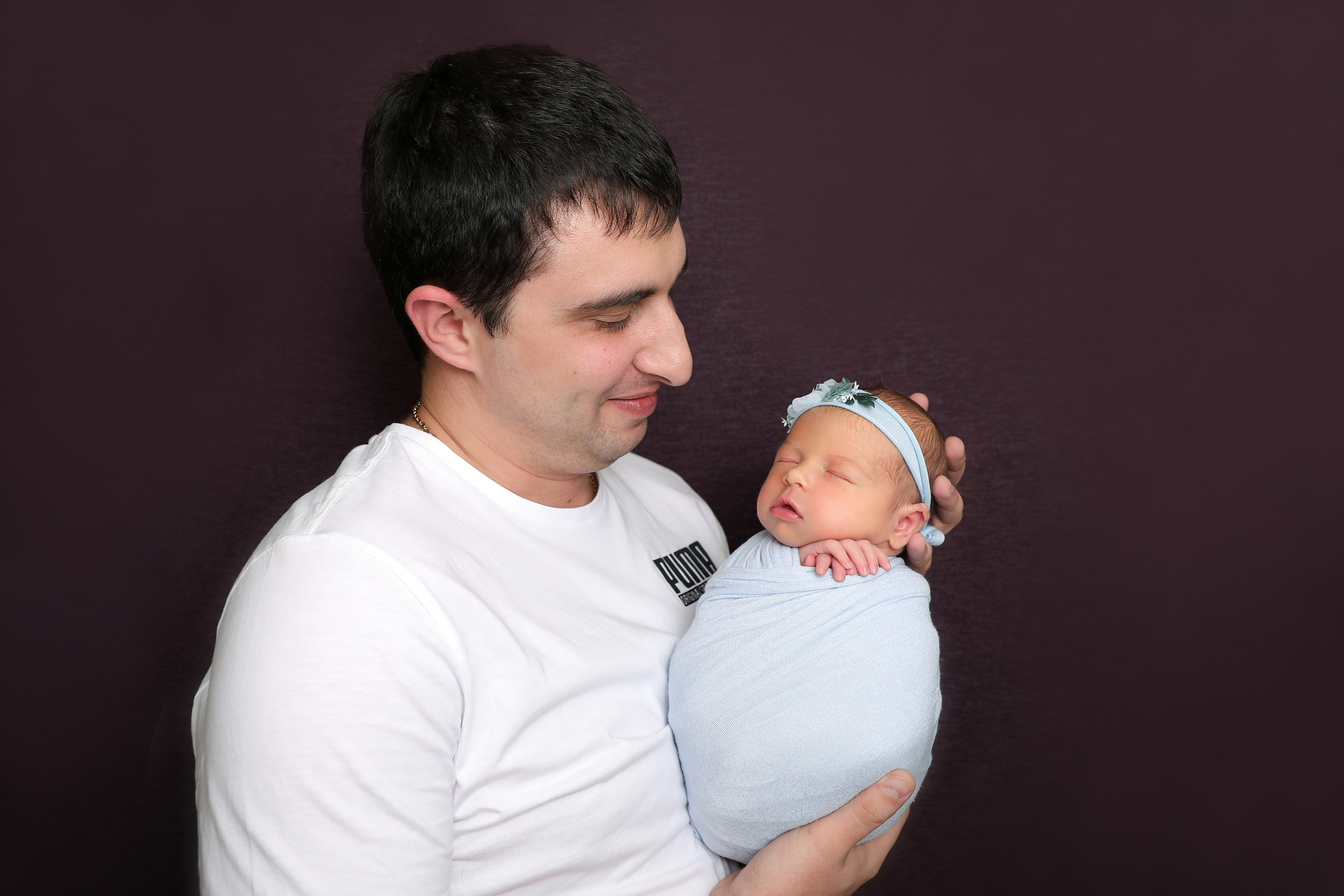 Фото с родителями. Фотограф новорожденных Москва Архипова Татьяна