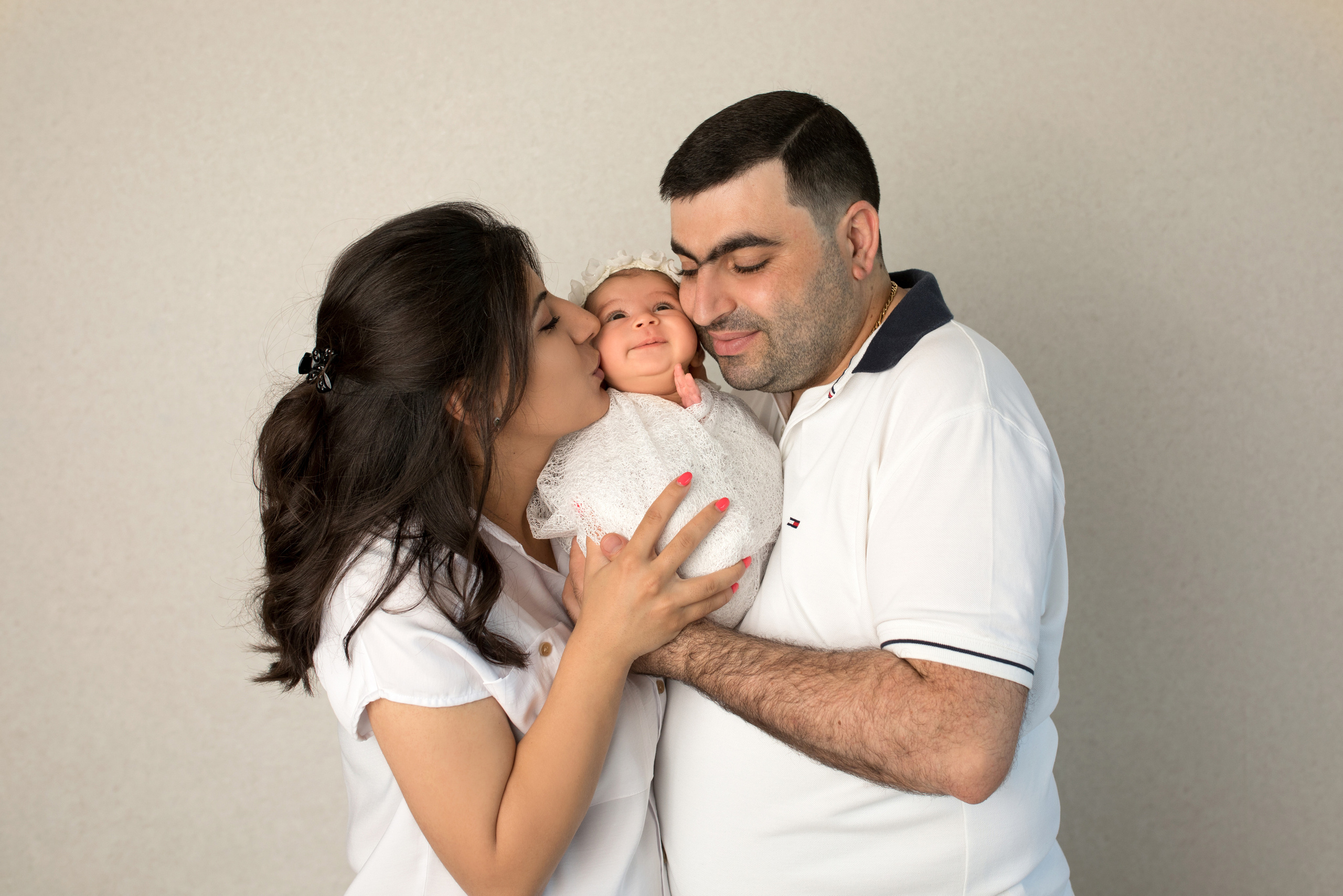 Фото с родителями. Фотограф новорожденных Москва Архипова Татьяна