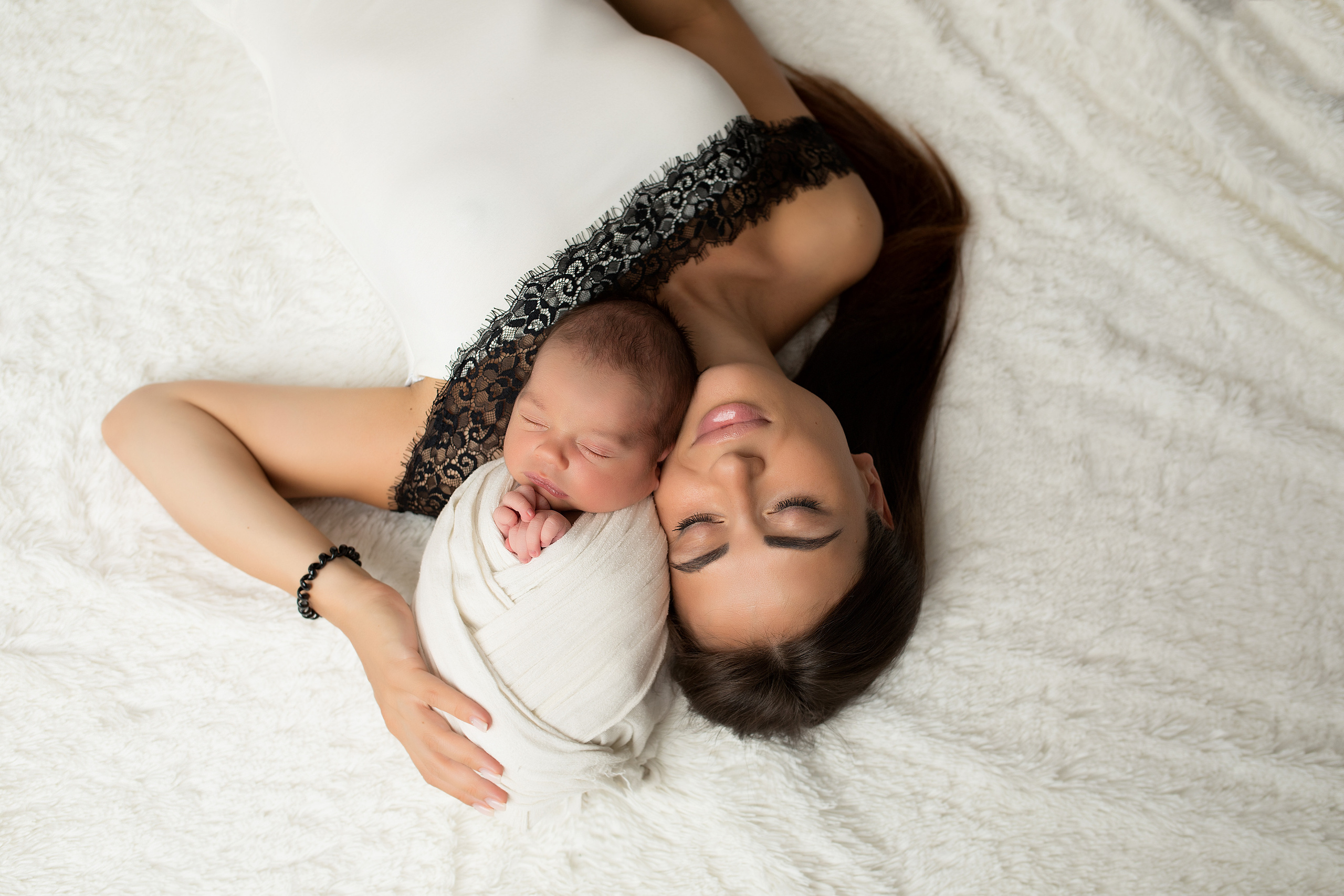 Фото с родителями. Фотограф новорожденных Москва Архипова Татьяна