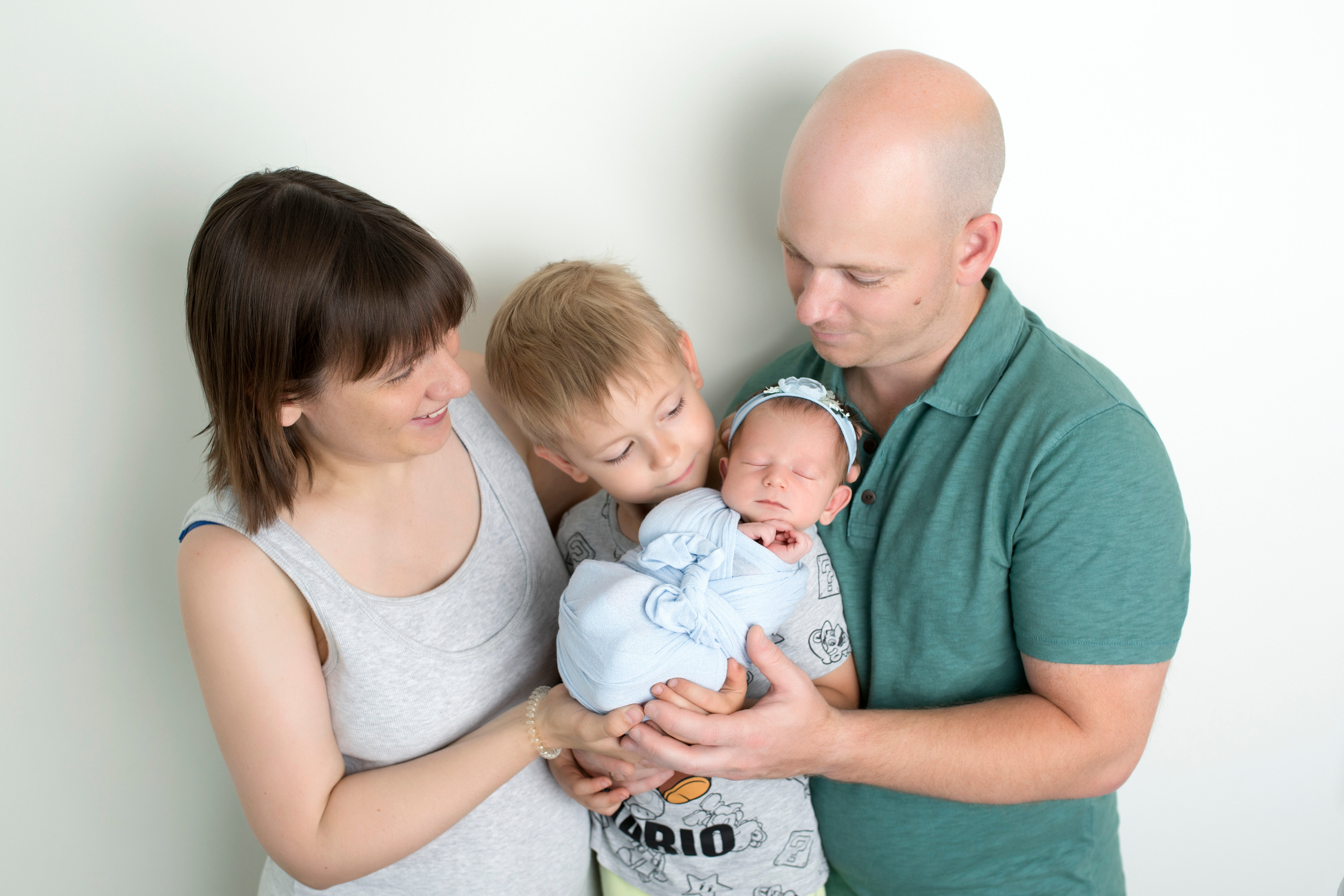 Фото с родителями. Фотограф новорожденных Москва Архипова Татьяна